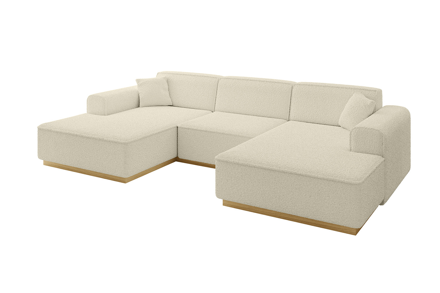 Narożnik uniwersalny bez funkcji spania IREA-U1-v2 301x165x80 Beżowy