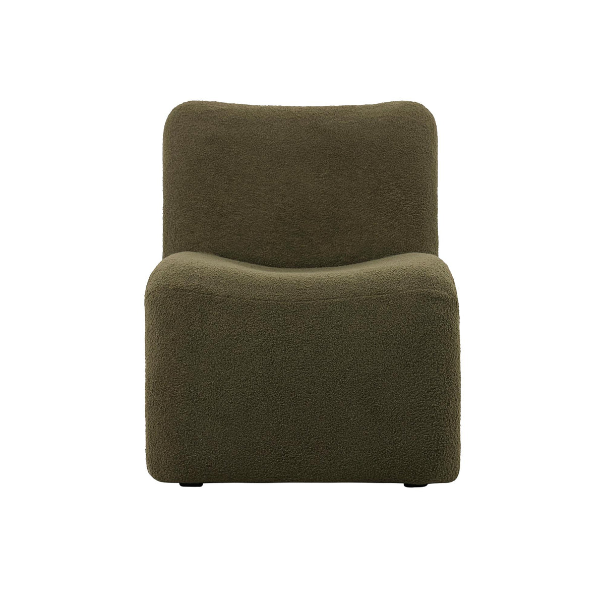 Leitmotiv stoel Fuerza - groen - 87x64x70cm