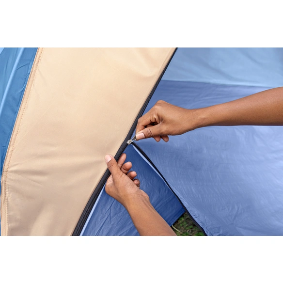 Strandmuschel »Ramble 2«, BxHxL: 100 x 100 x 200 cm, für 2 Personen, blau