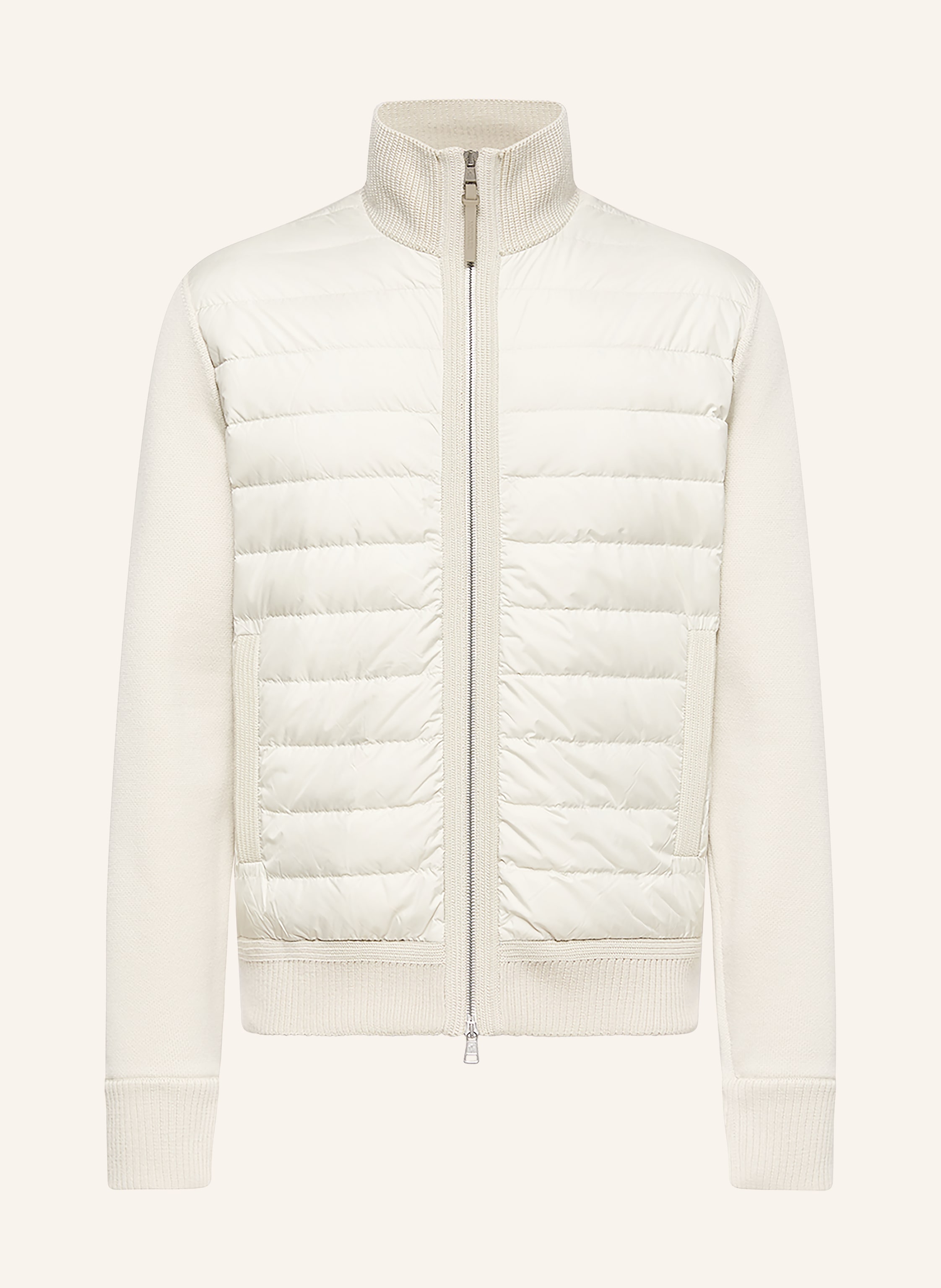 MONCLER Lightweight-Daunenjacke im Materialmix