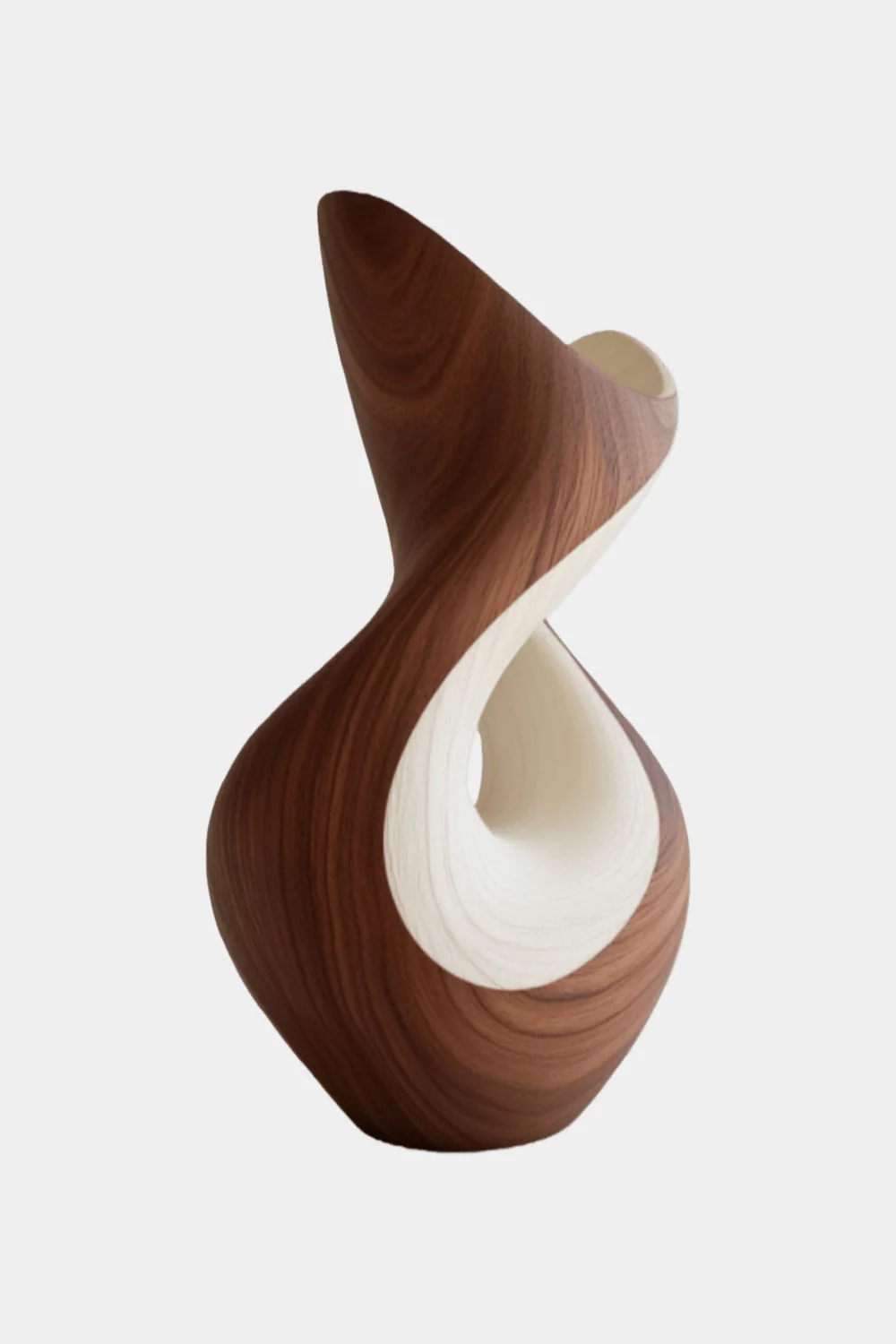 Vase Wood Sculpture #WG043