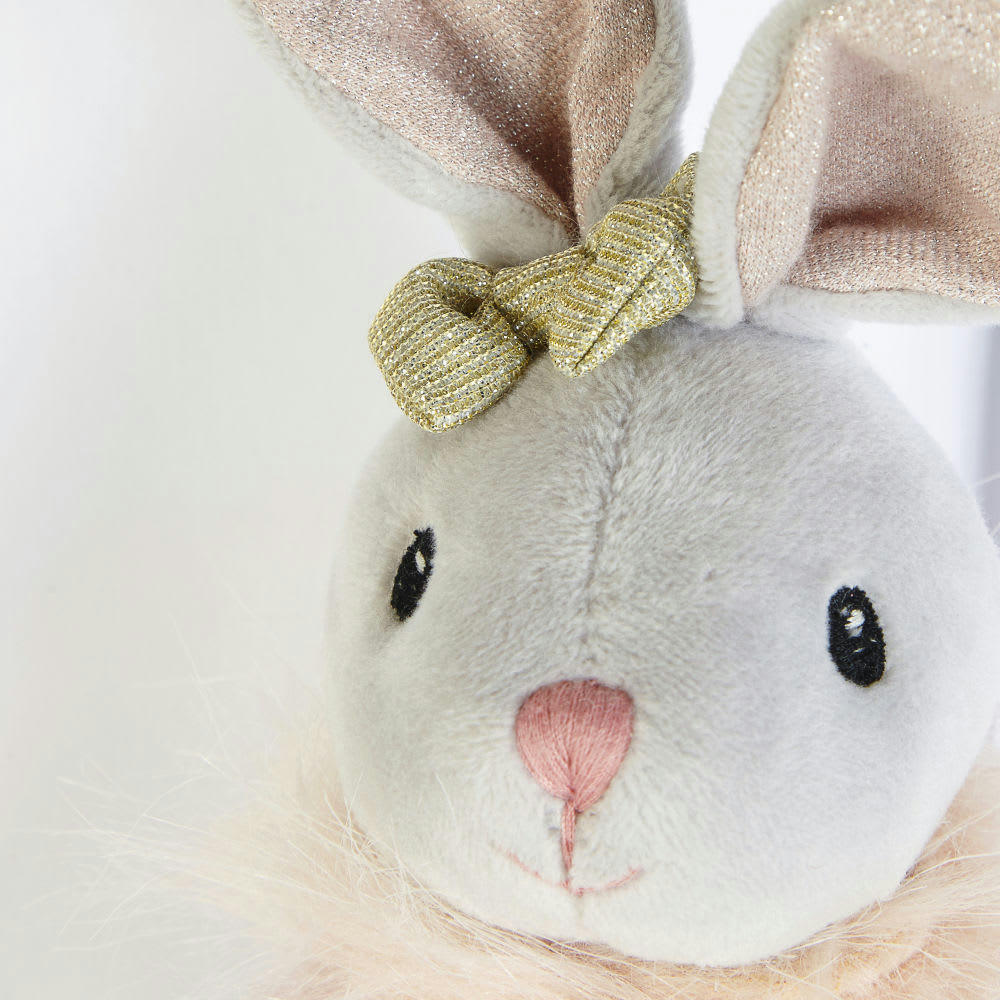 LEONIE - Peluche lapin rose