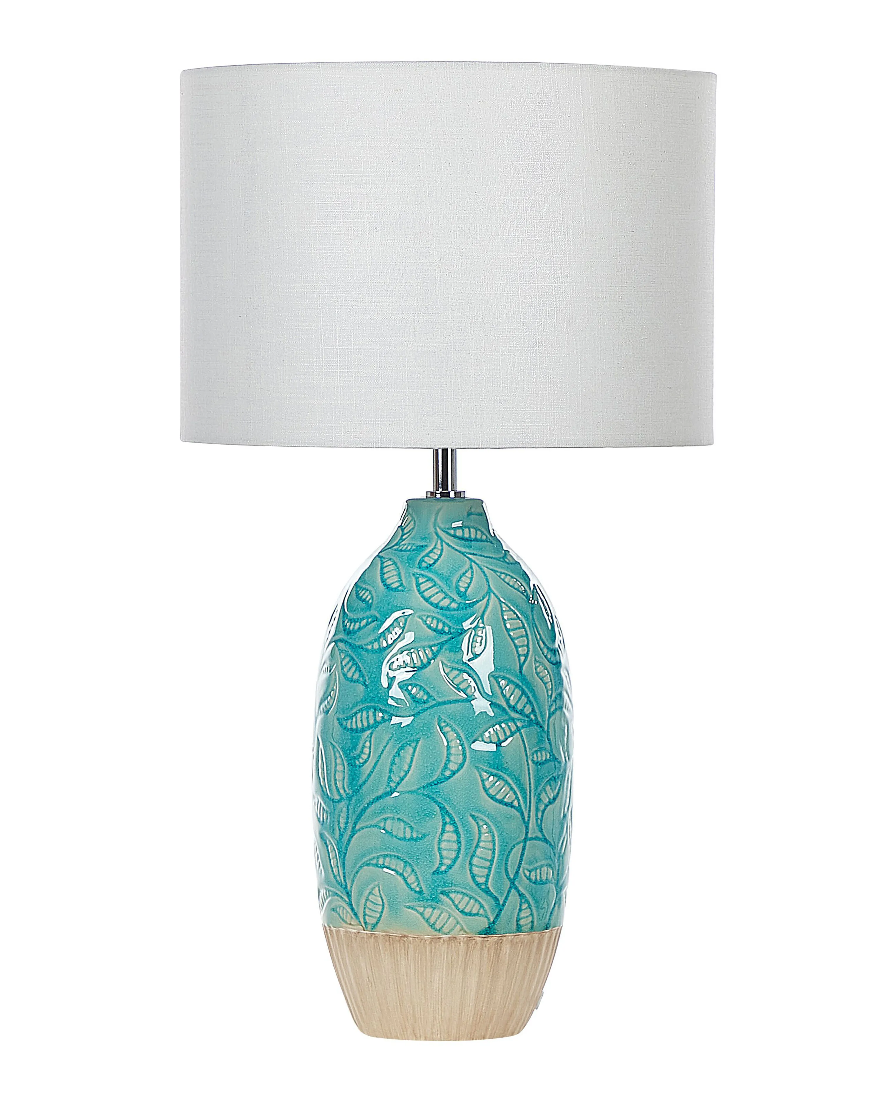 Table Lamp ATABA Ceramic Turquoise