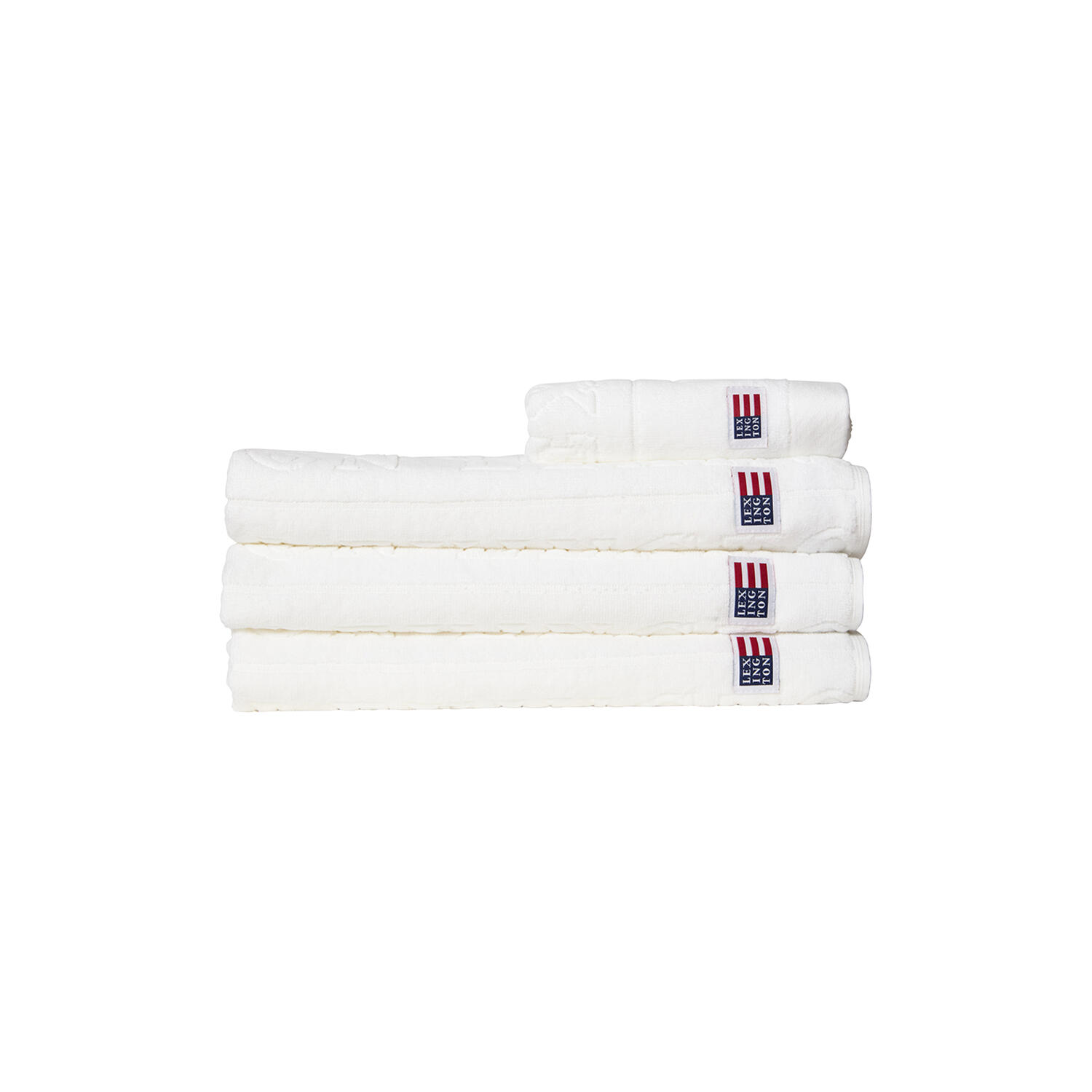 Logo Towel White, white