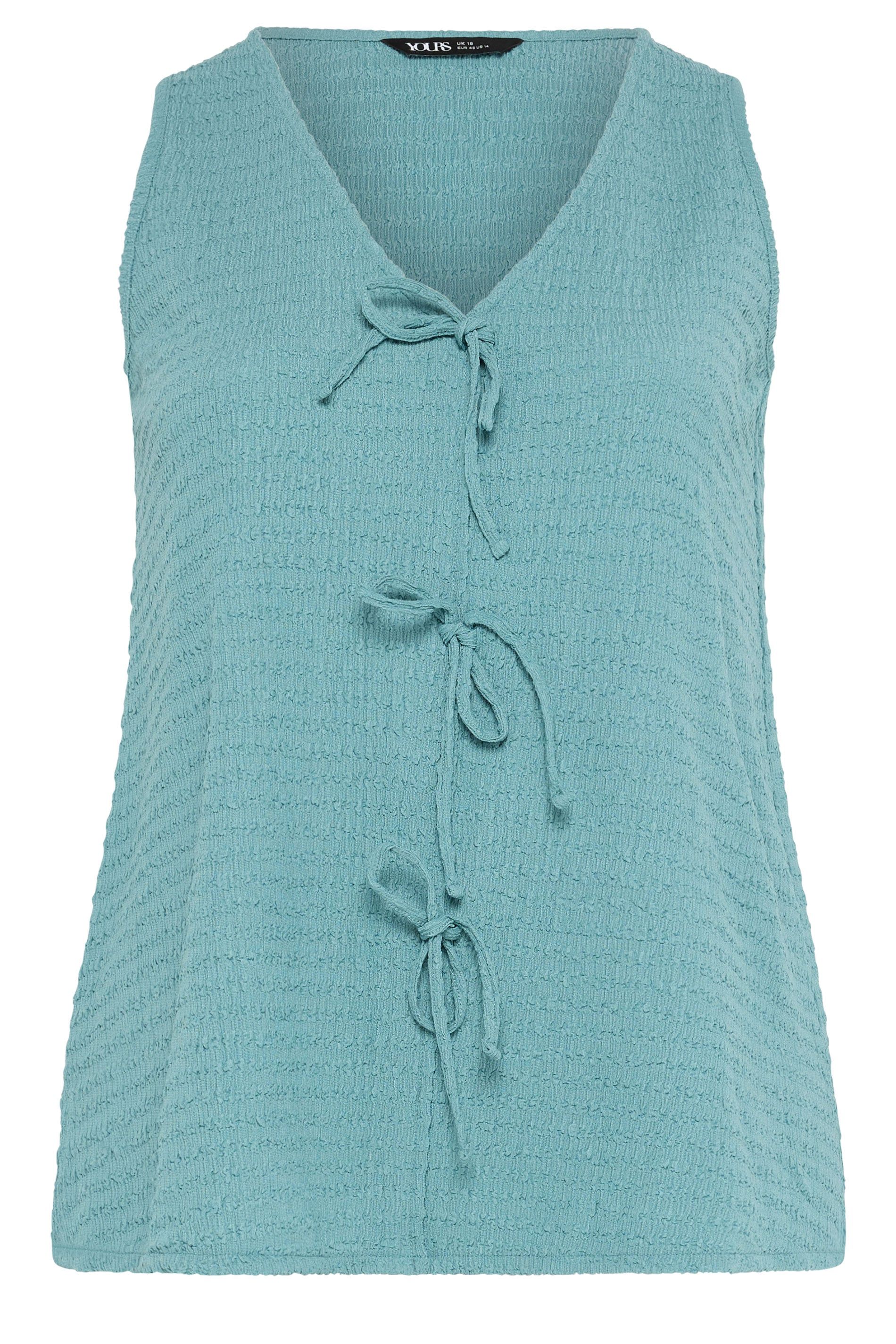 Yours Textured Bow Waistcoat