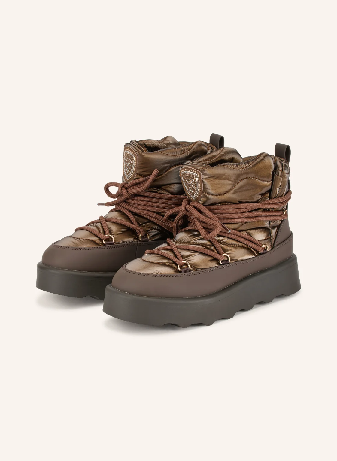 Blauer Schnürboots DOYLE