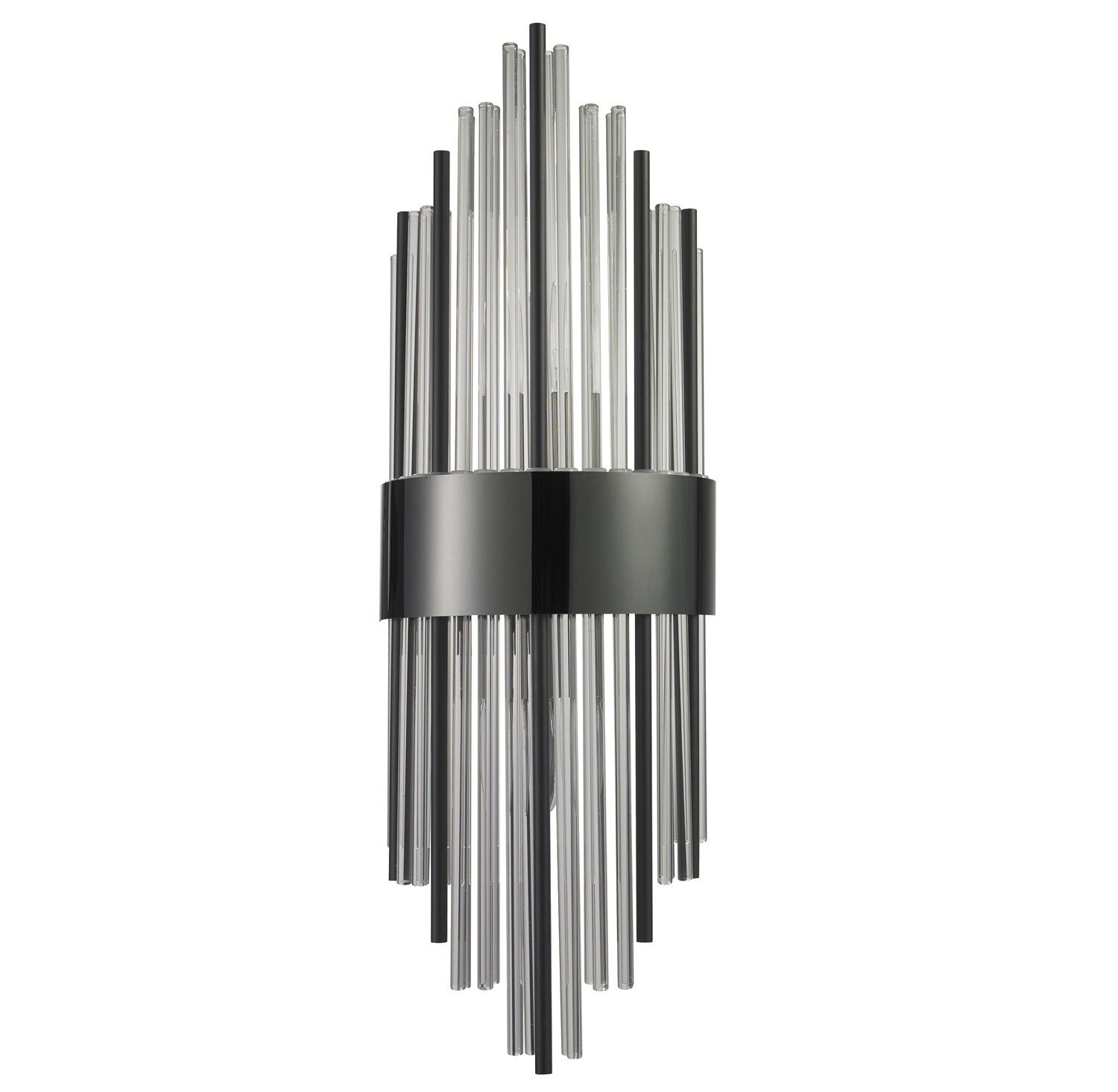 Lampa ścienna ARMANDO czarna 60 cm