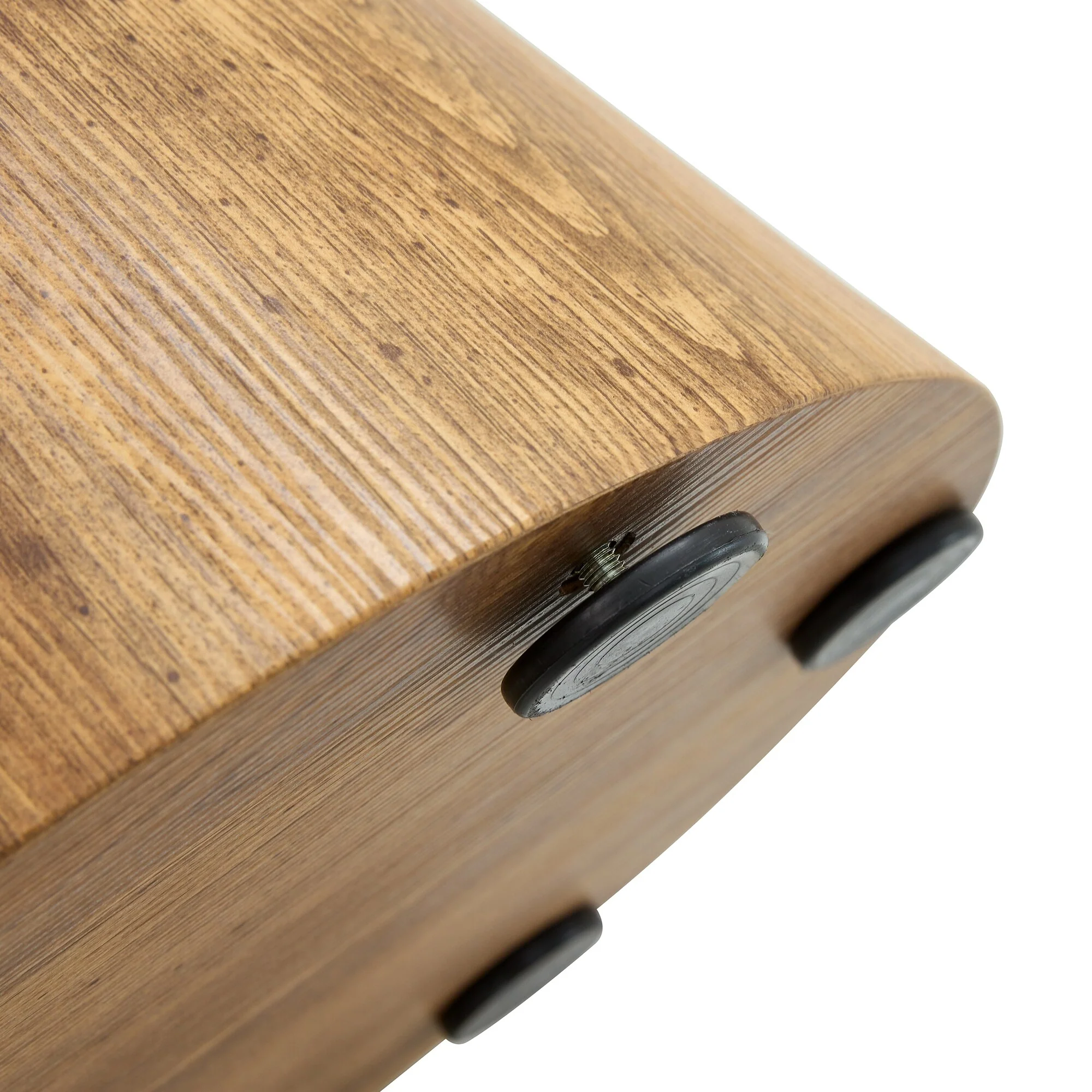 Wood Grain Mdf Round Coffee Table,Wood Grain Texture Sticker,Exquisite Wood Grain Surface,Round Tabletop Design.