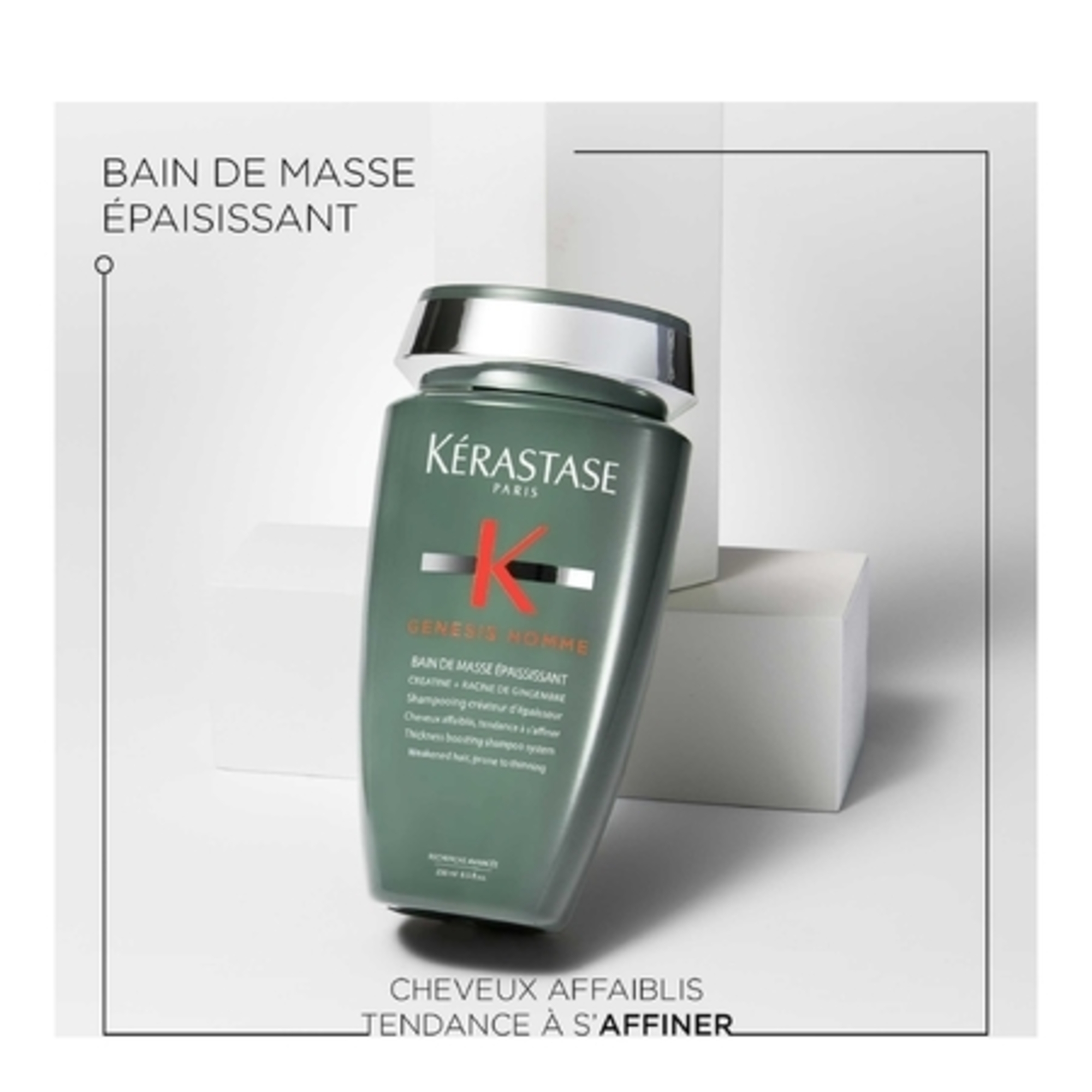 GENESIS HOMMEShampoing bain de masse épaissisant