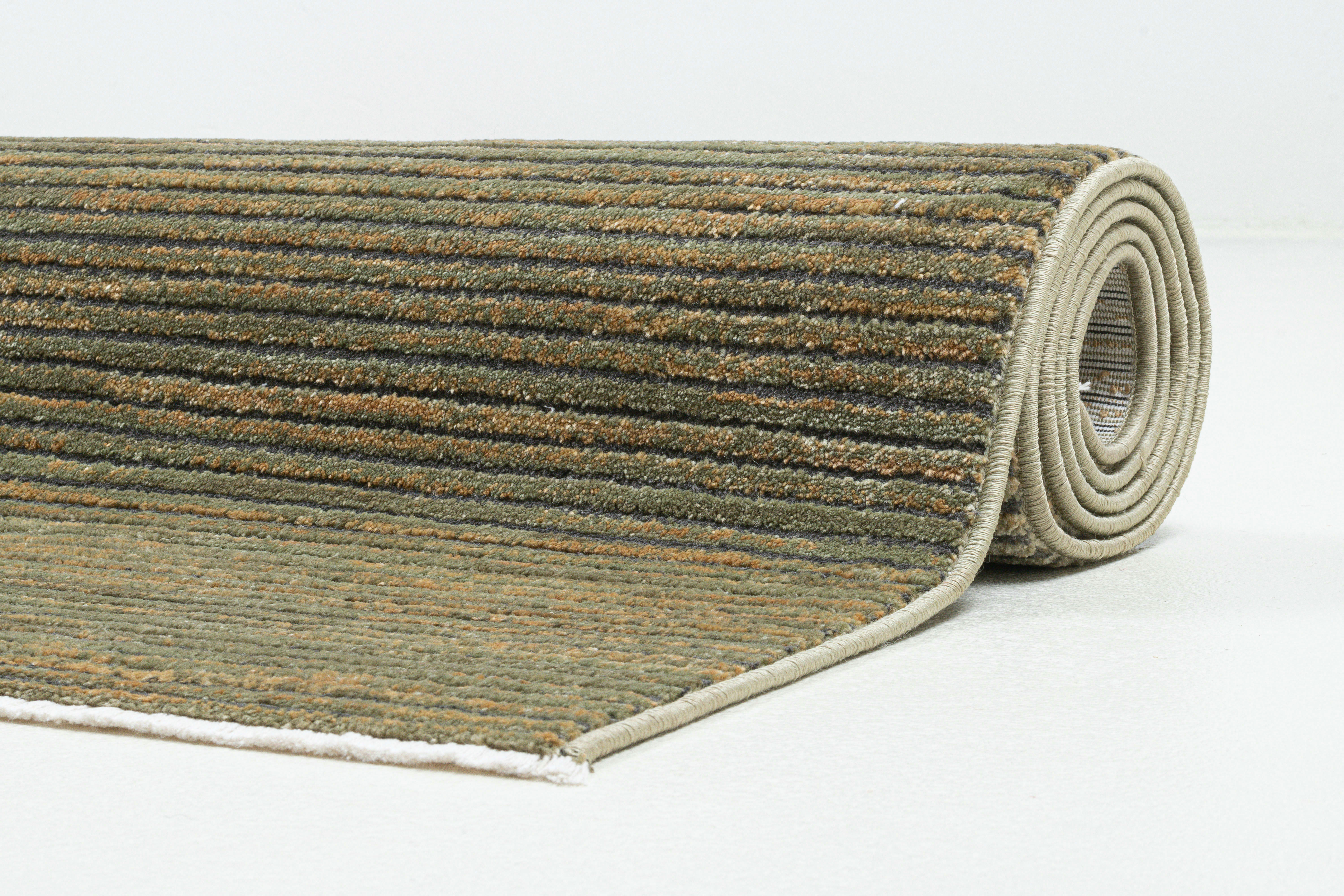 CORDULETTA - Tapis tissé à la machine en polypropylène - vert 180x280 cm