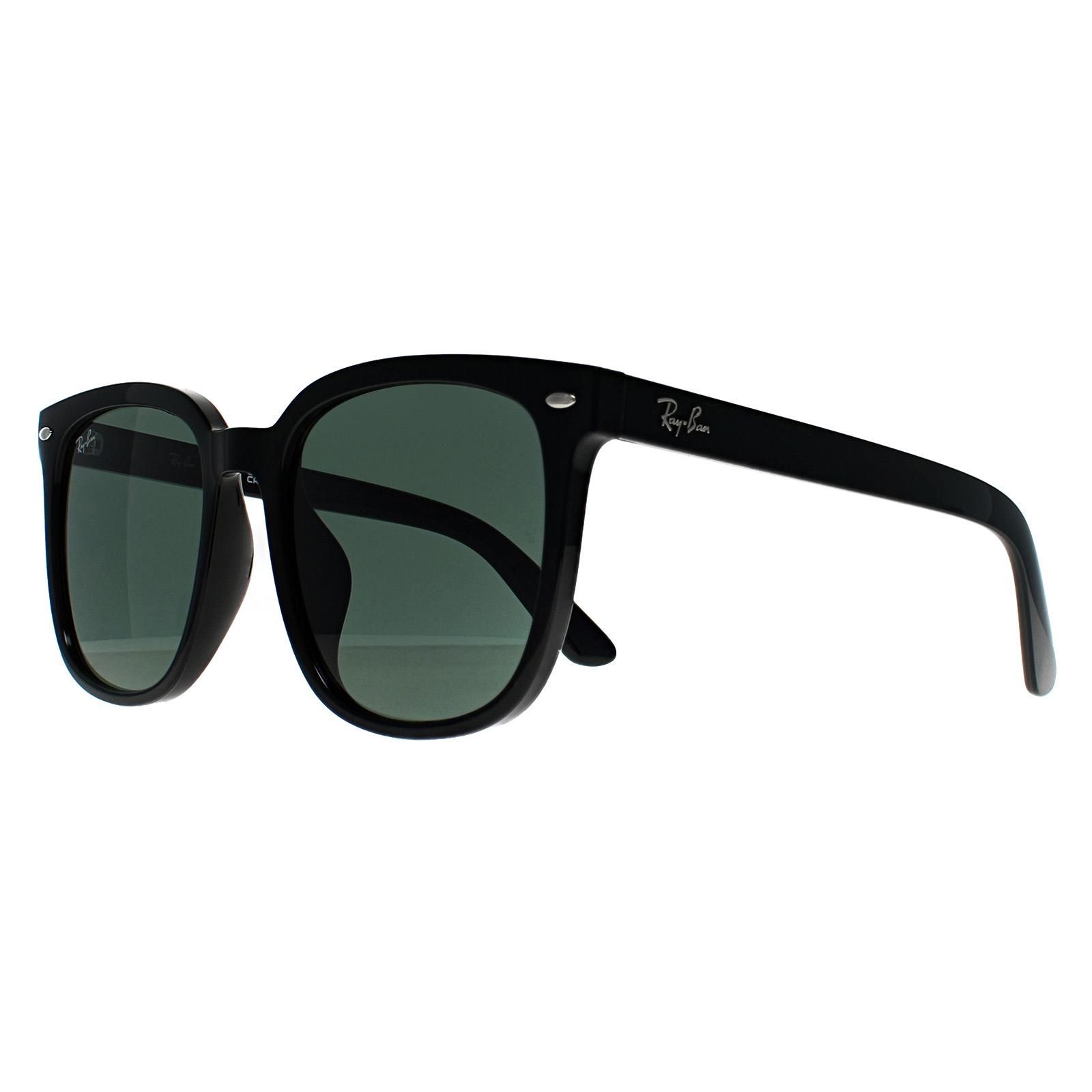 Ray-Ban Square Polished Transparent Grey Gradient RB4401D
