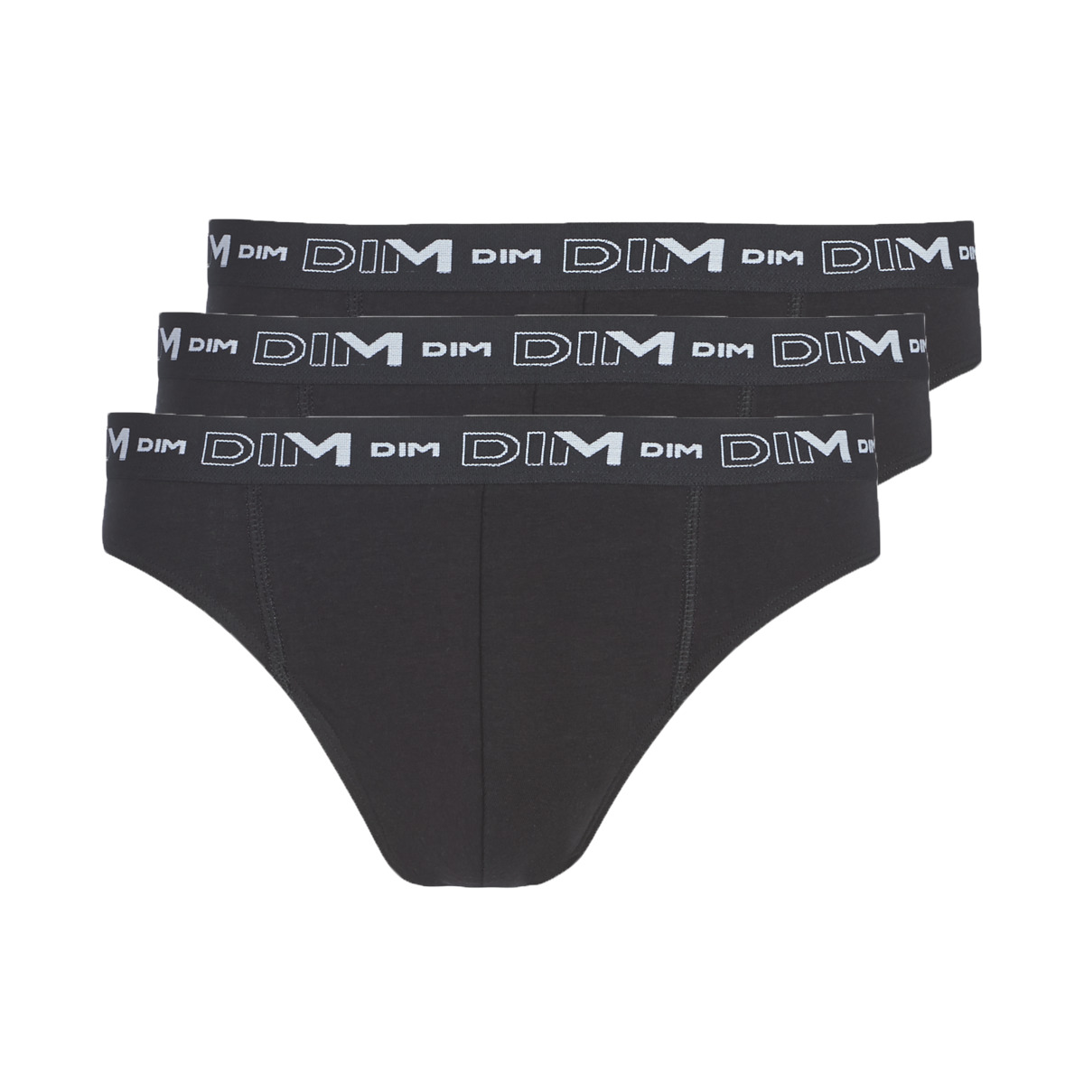 DIM - COTON STRETCH X3 - Black