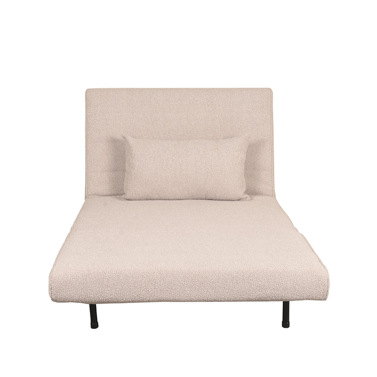 LABEL51 - Slaapbank Single - Naturel Boucle - Naturel Hout