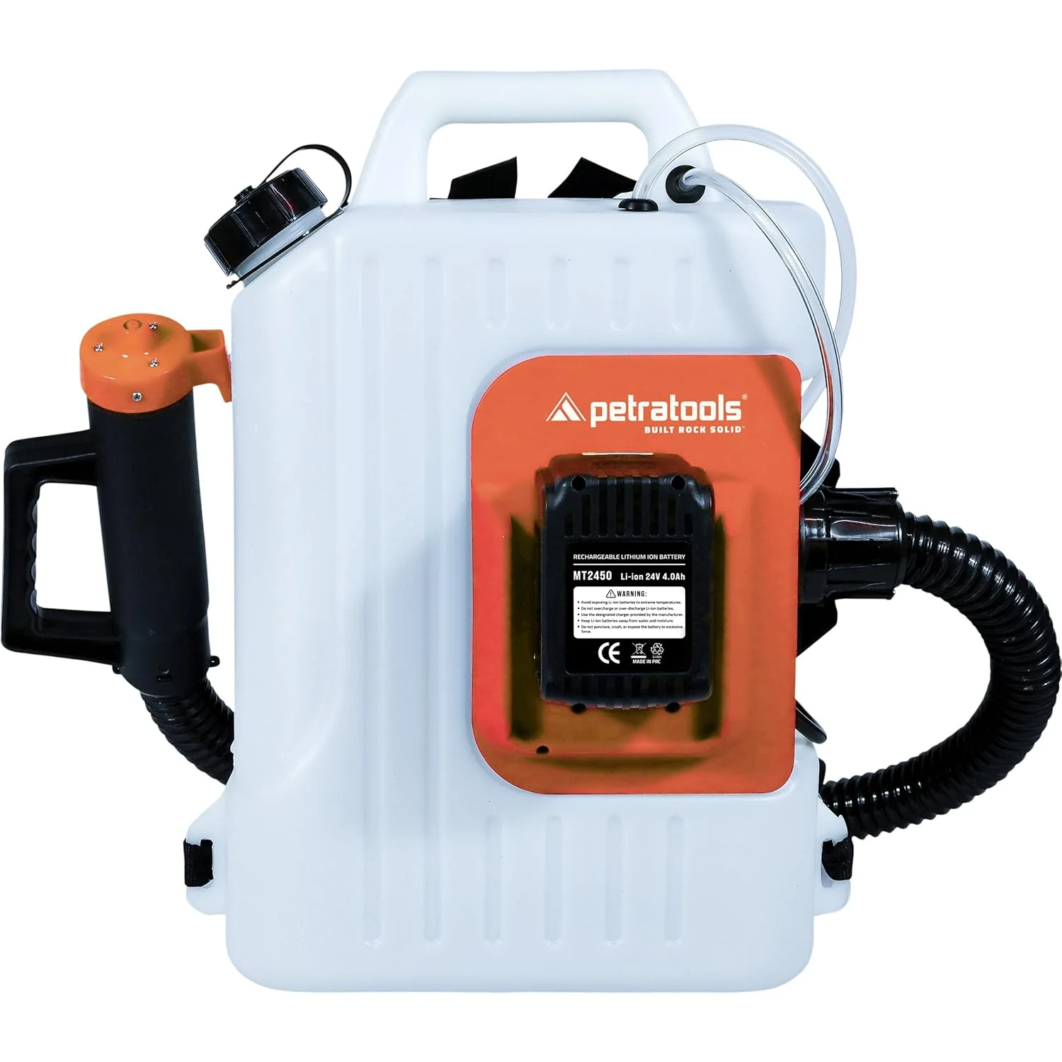 Cordless ULV Cold Fogger Backpack Sprayer, 2.6 Gallon �C Battery-Powered Mosquito Fogger for Outdoor Use
