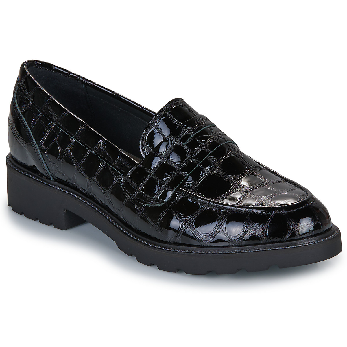Myma - 8603-MY-00-CROCO-VERNIS-NOIR - Black