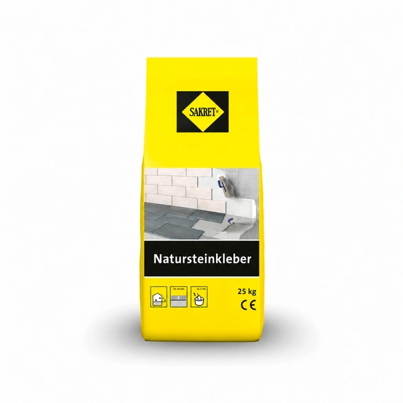 Natursteinkleber weiß
