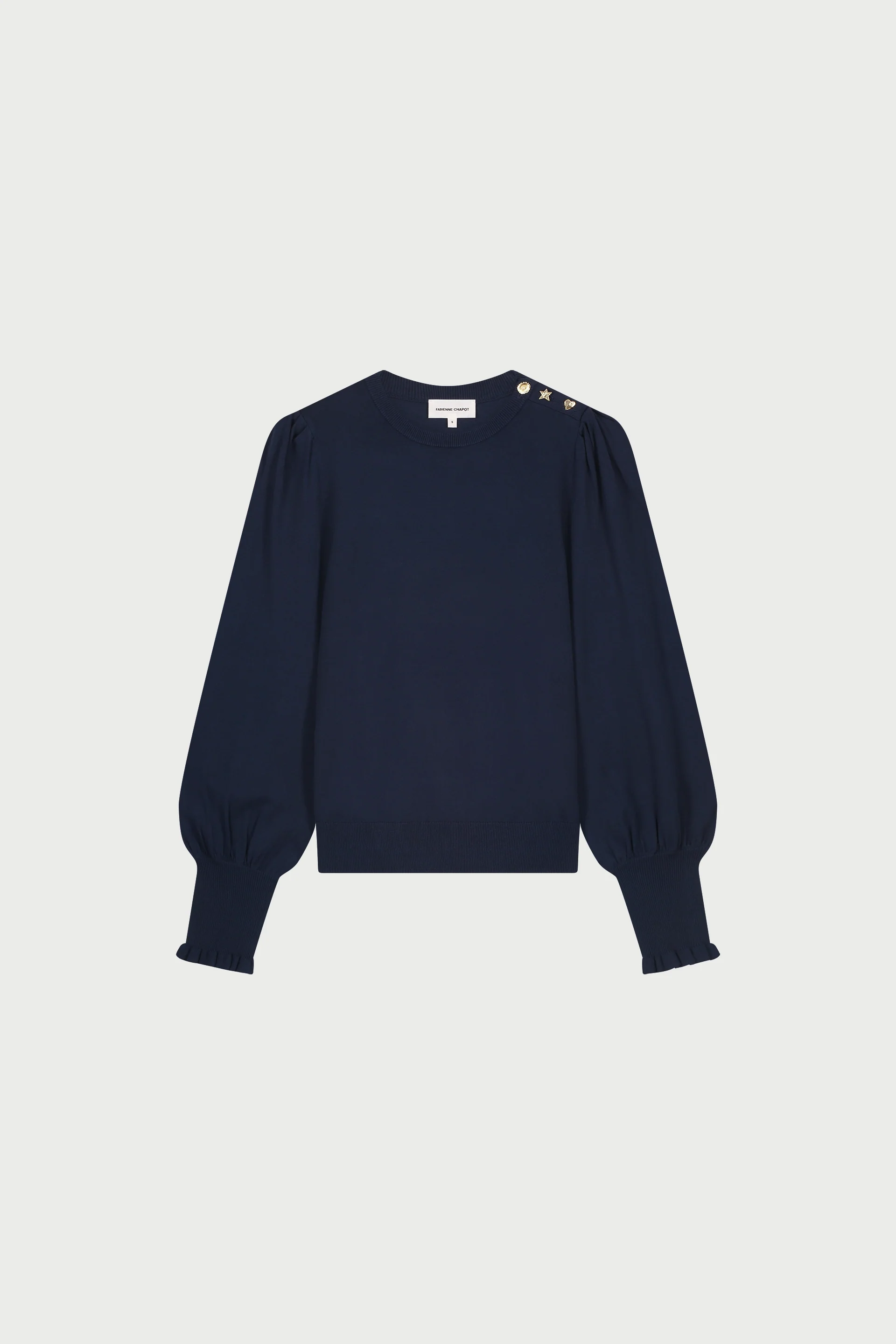 Molly Balloon Pullover | After Midnight Blue
