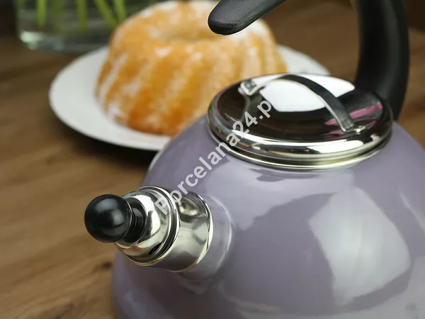 Czajnik emaliowany wrzosowy 2,5 L Altom Design - Baryłka IZYDOR