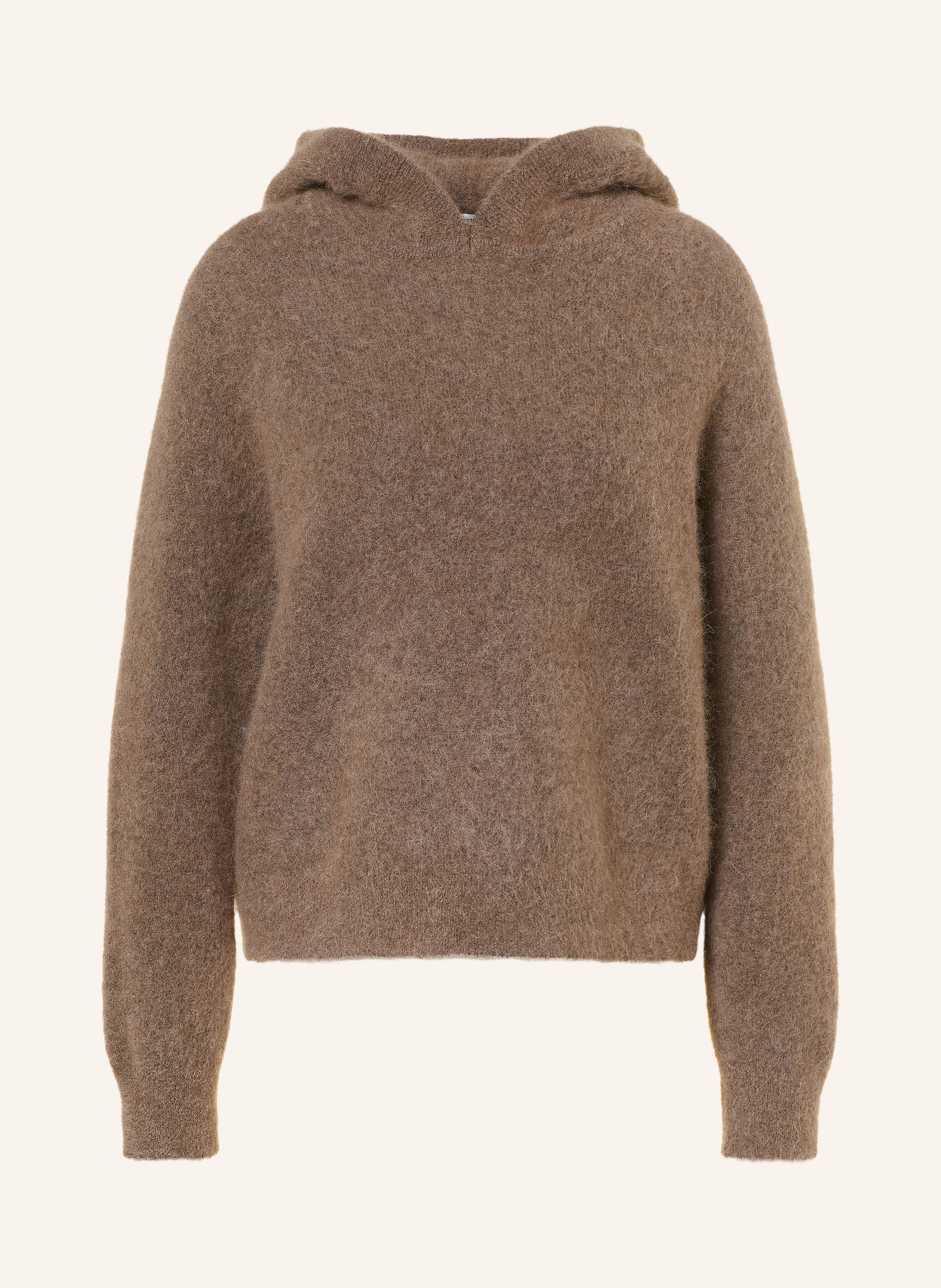 SoSUE Strick-Hoodie mit Alpaka