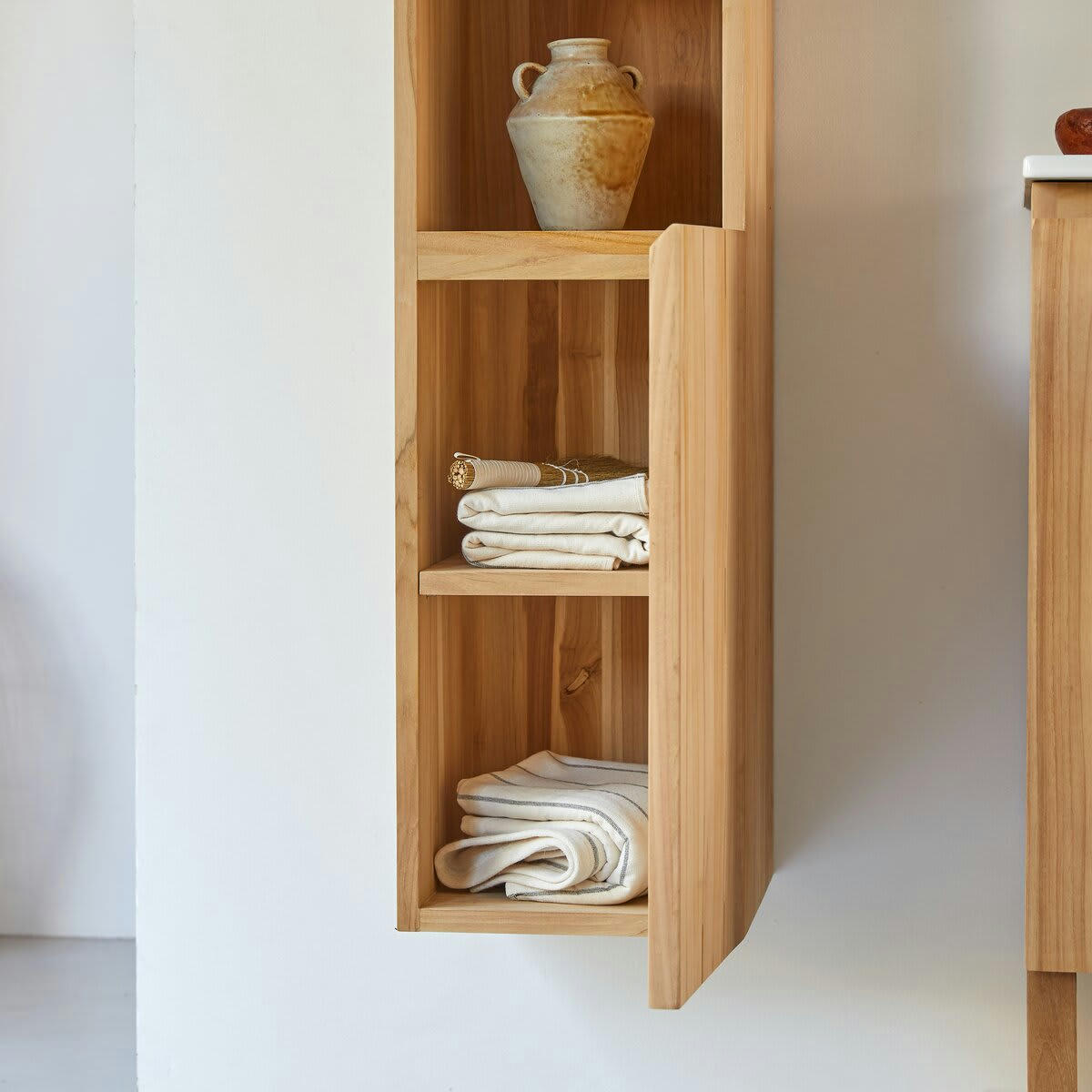 JILL - Colonne en teck massif