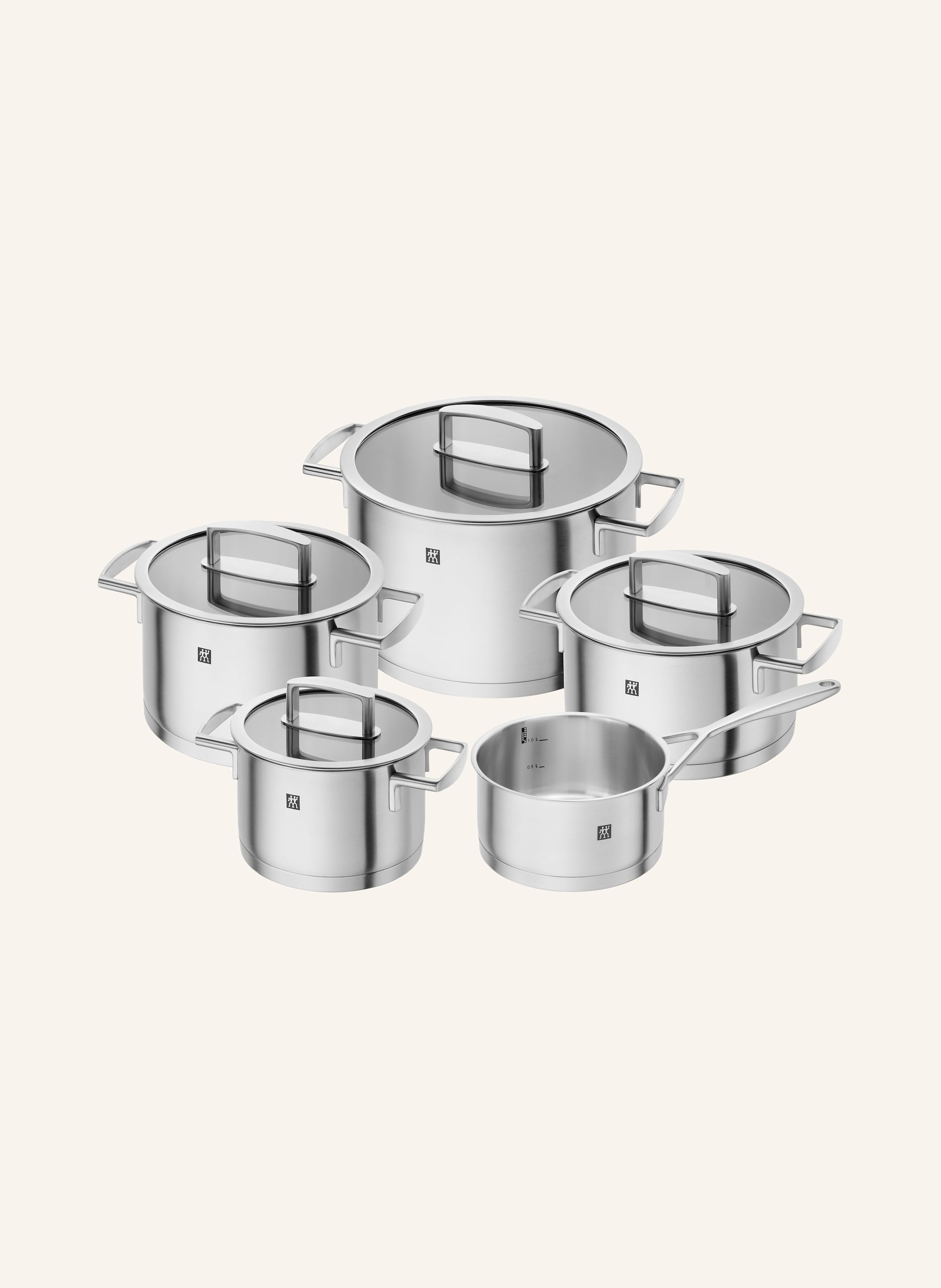 ZWILLING 5-tlg. Kochgeschirr-Set VITALITY