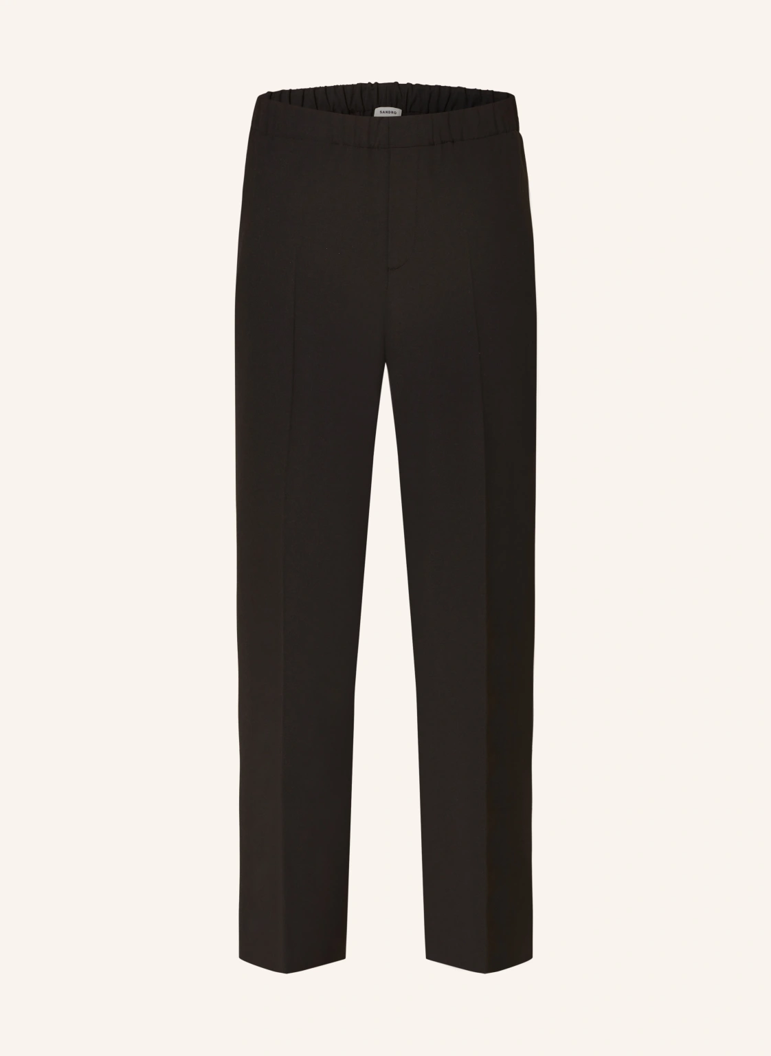 SANDRO Jerseyhose Straight Fit