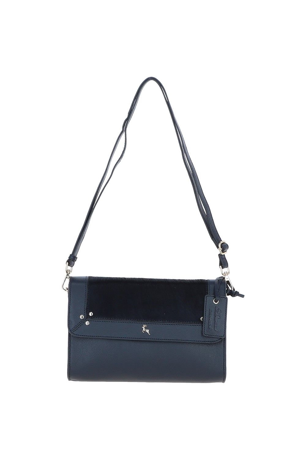 Ashwood Leather Viviana' Natural Hair On Hide Medium Cross Body Bag