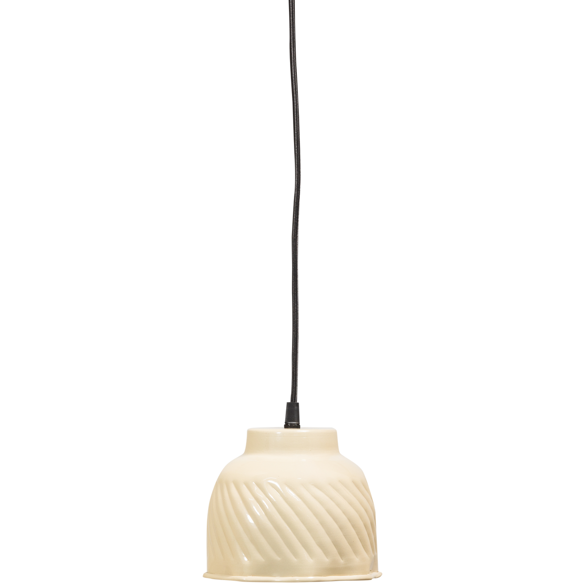 WOOOD hanglamp Arleso - Metaal - Zand/Beige - 15x14x14