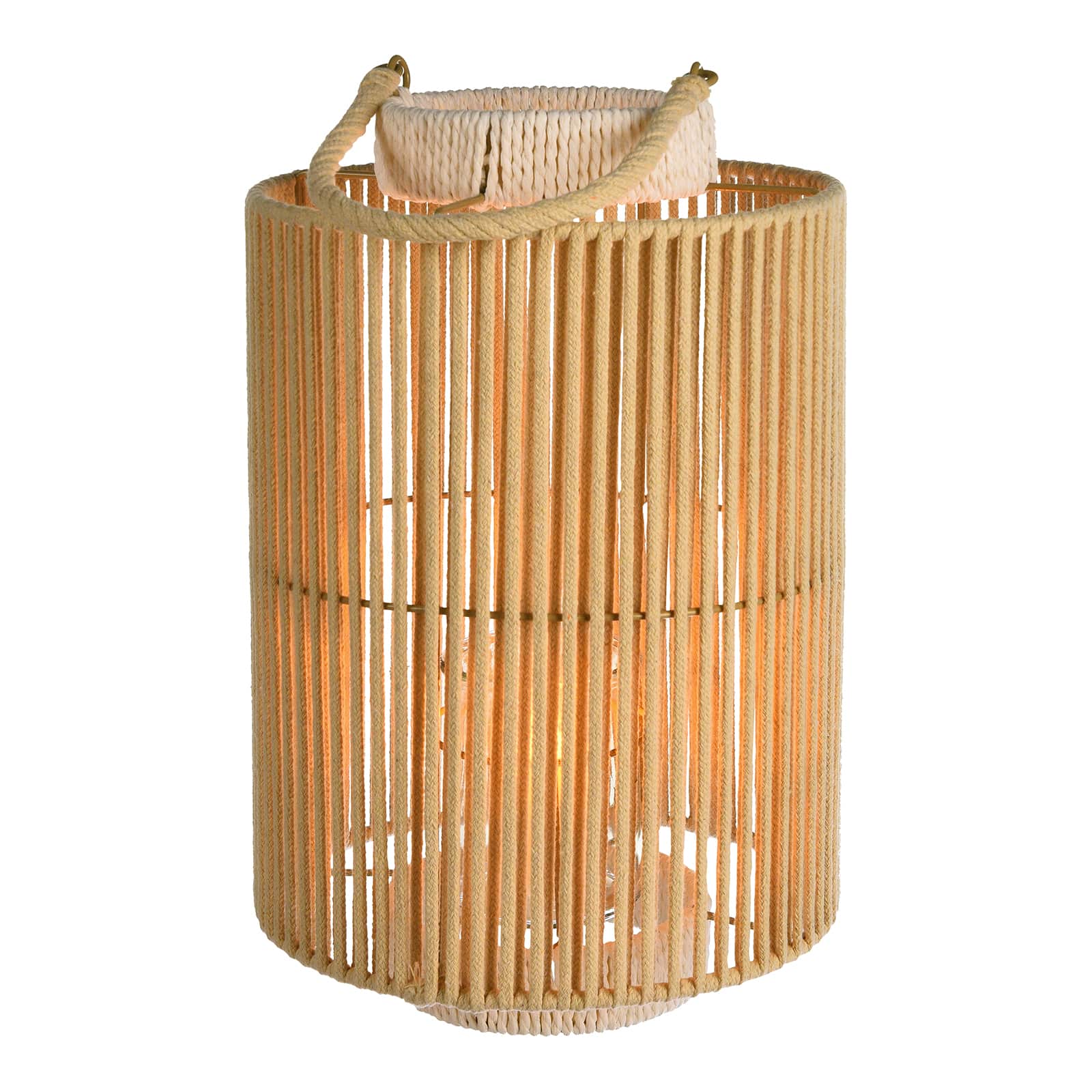 Laterne Nature Beige, ⌀ 24 cm, H 350 mm