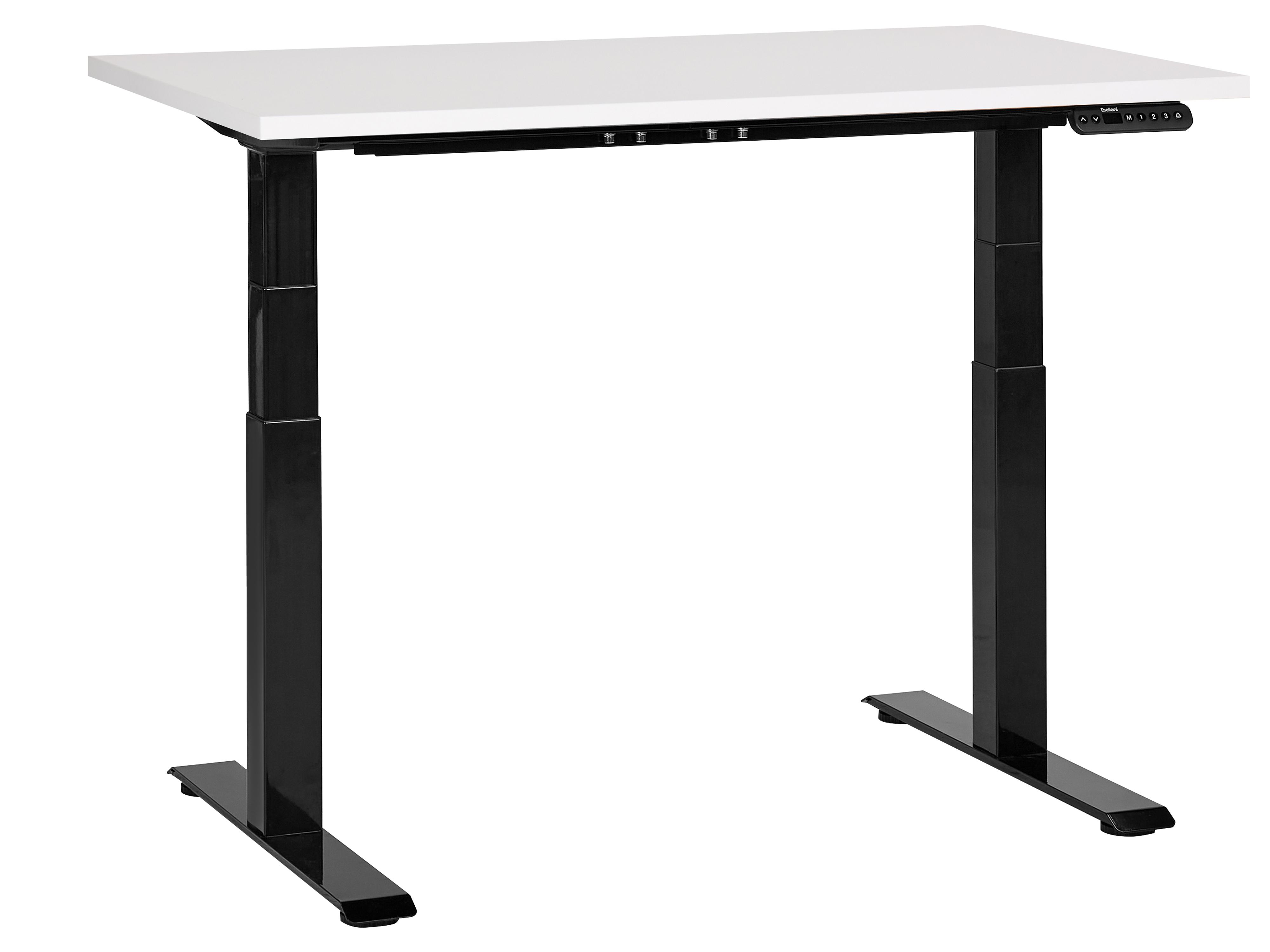 Electric Adjustable Standing Desk DESTINES White/ Black 120 cm 72 cm