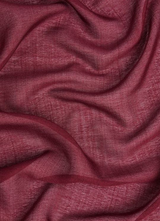 Sutton Red Burgundy Plain Modal Blend Shawl