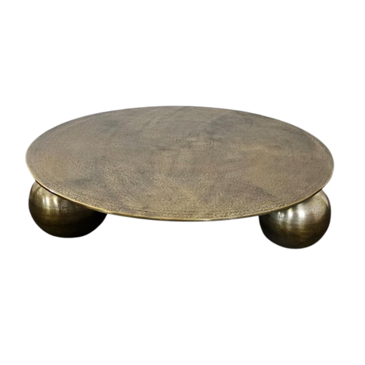 Starfurn salontafel Ziva - goud - 90x90x23cm