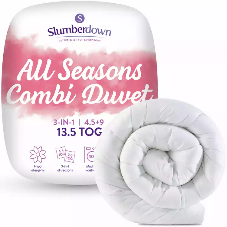 Slumberdown All Seasons 13.5 Tog Duvet - Single