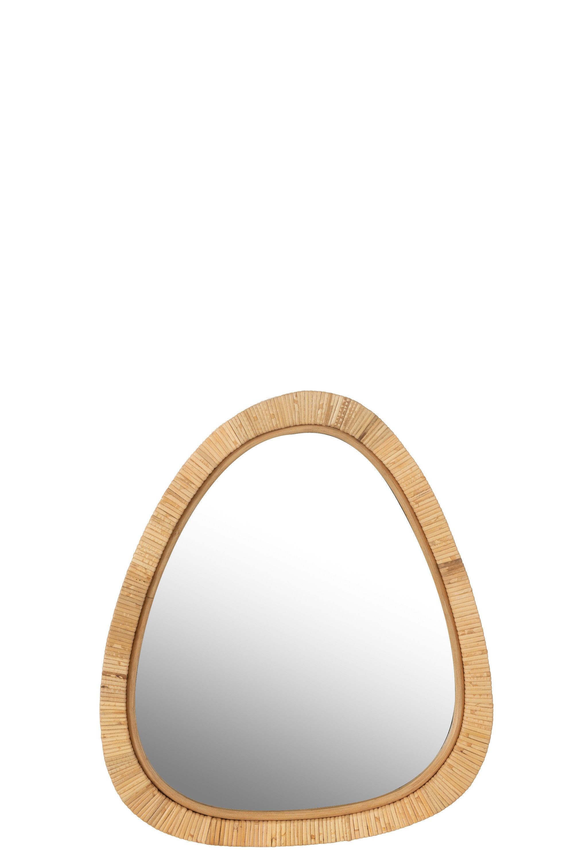 J-Line spiegel Paille - jute glas - naturel - small - 54 x 46.5 cm