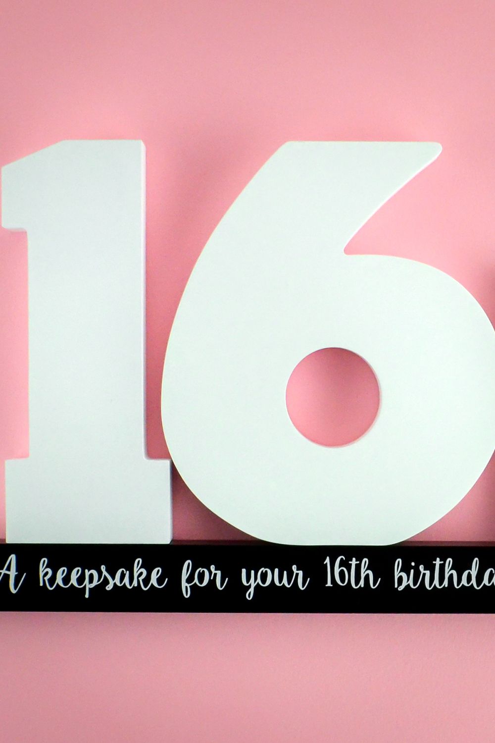 Royal County 16th Birthday Signature Number