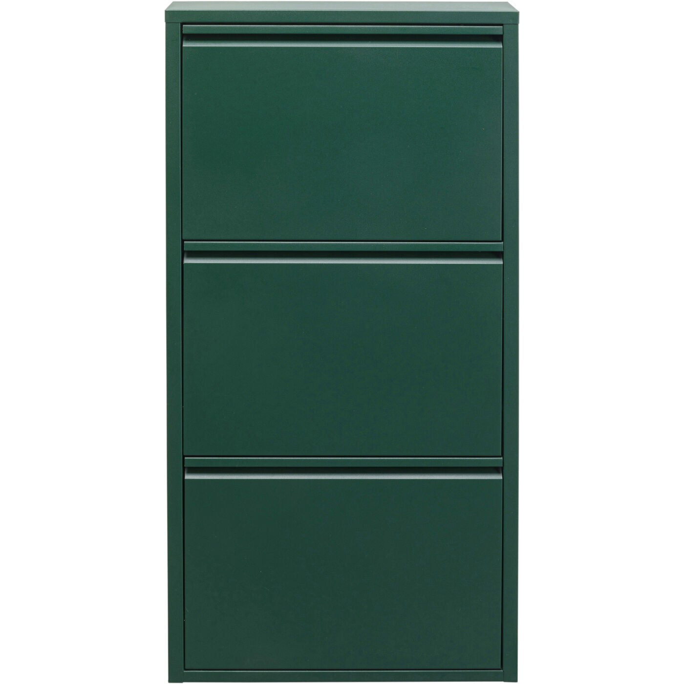 Schoenenkast Caruso groen 3 laden Kare Design