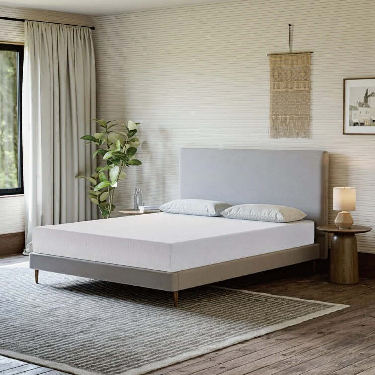 10'' Medium Gel Memory Foam Mattress Infused with Green Tea