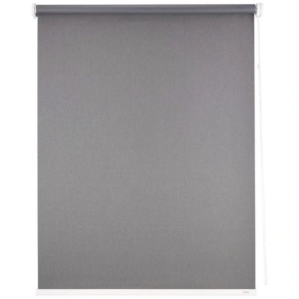 Verdunkelungsrollo, grau, Polyester