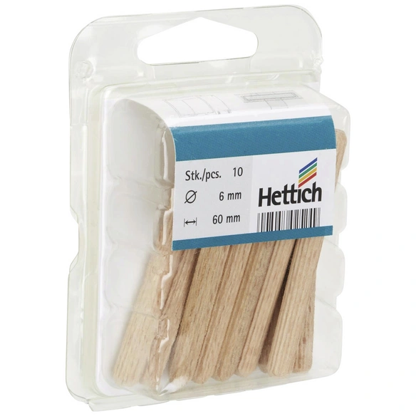 Holzdübel, 60 mm, Buchenholz