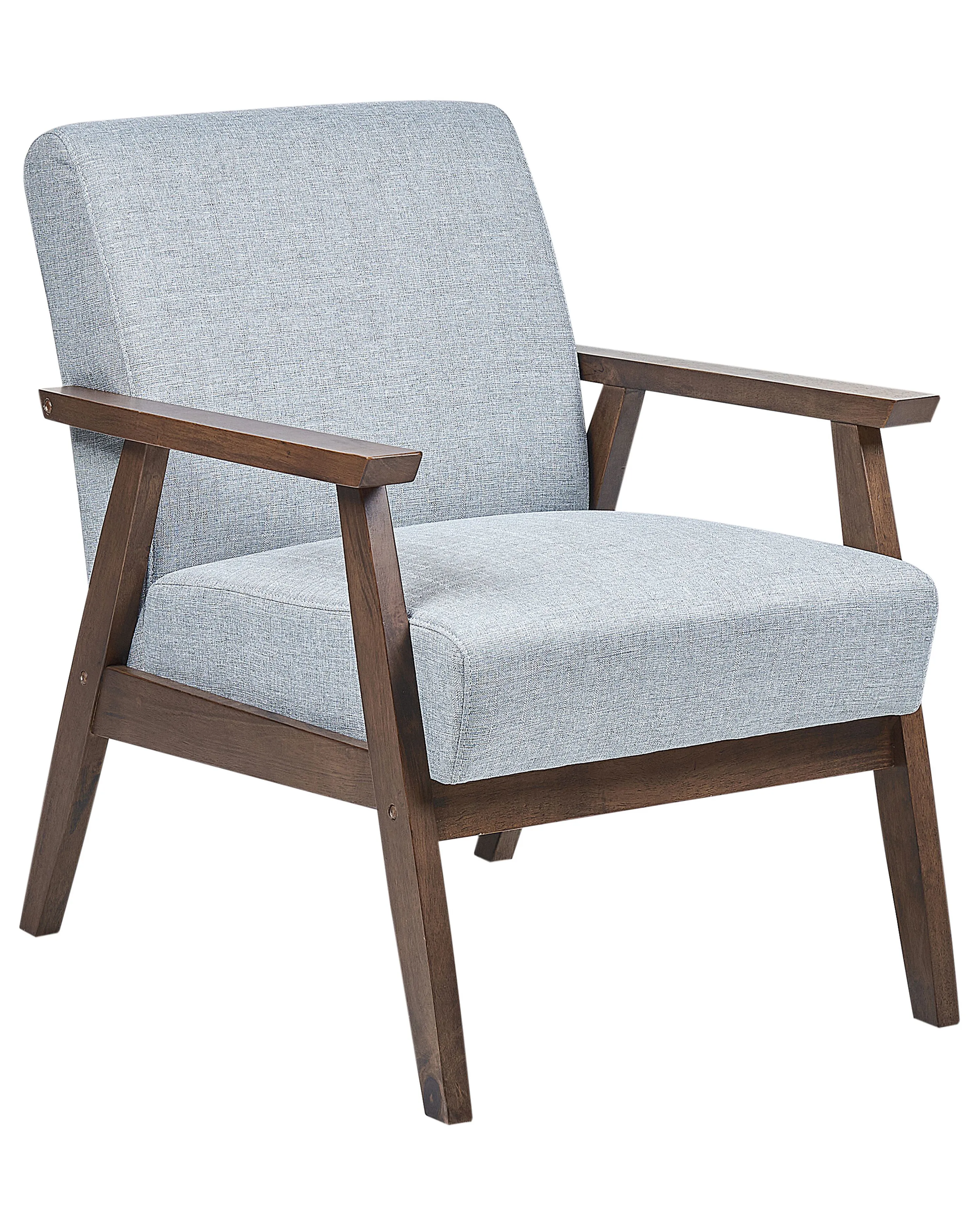 Armchair ASNES Fabric Light Grey
