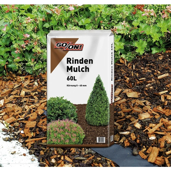 Rindenmulch, 60 l, braun