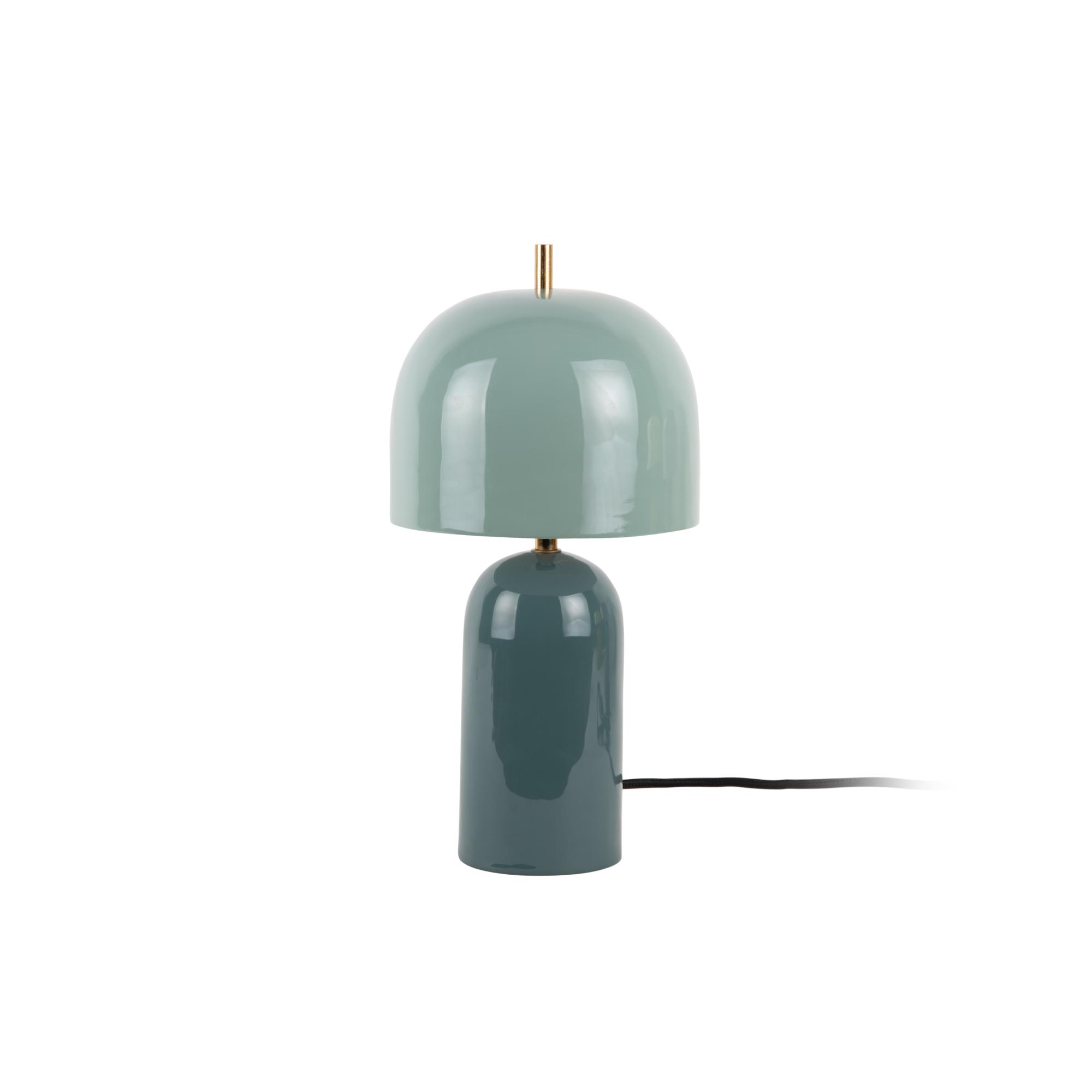 Leitmotiv tafellamp Rico - blauw - Ø20cm
