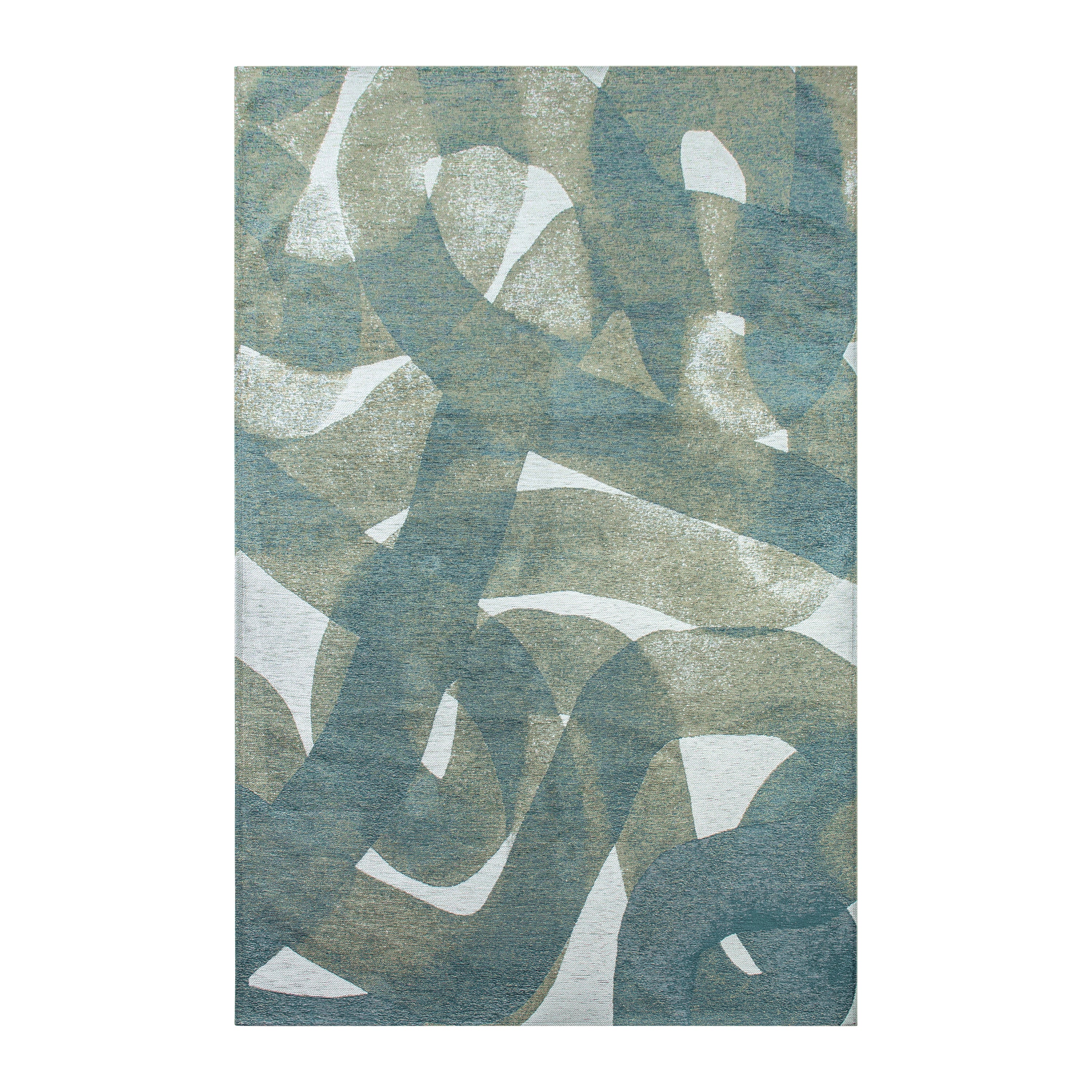 Lola & Moi My Way Vloerkleed - Teal - 170 x 240 cm