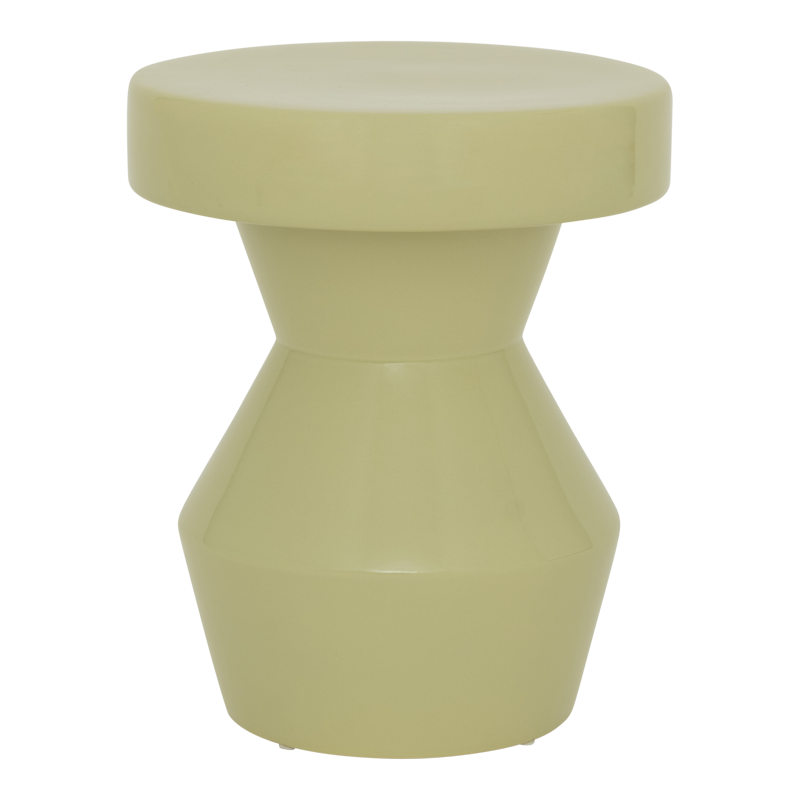 Urban Nature Culture bijzettafel Sculptural Pale Green - Ø 30 * 35 CM