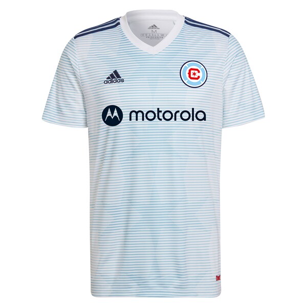 Miguel Navarro Chicago Fire adidas 2022 Lakefront Kit Replica Player Jersey - White