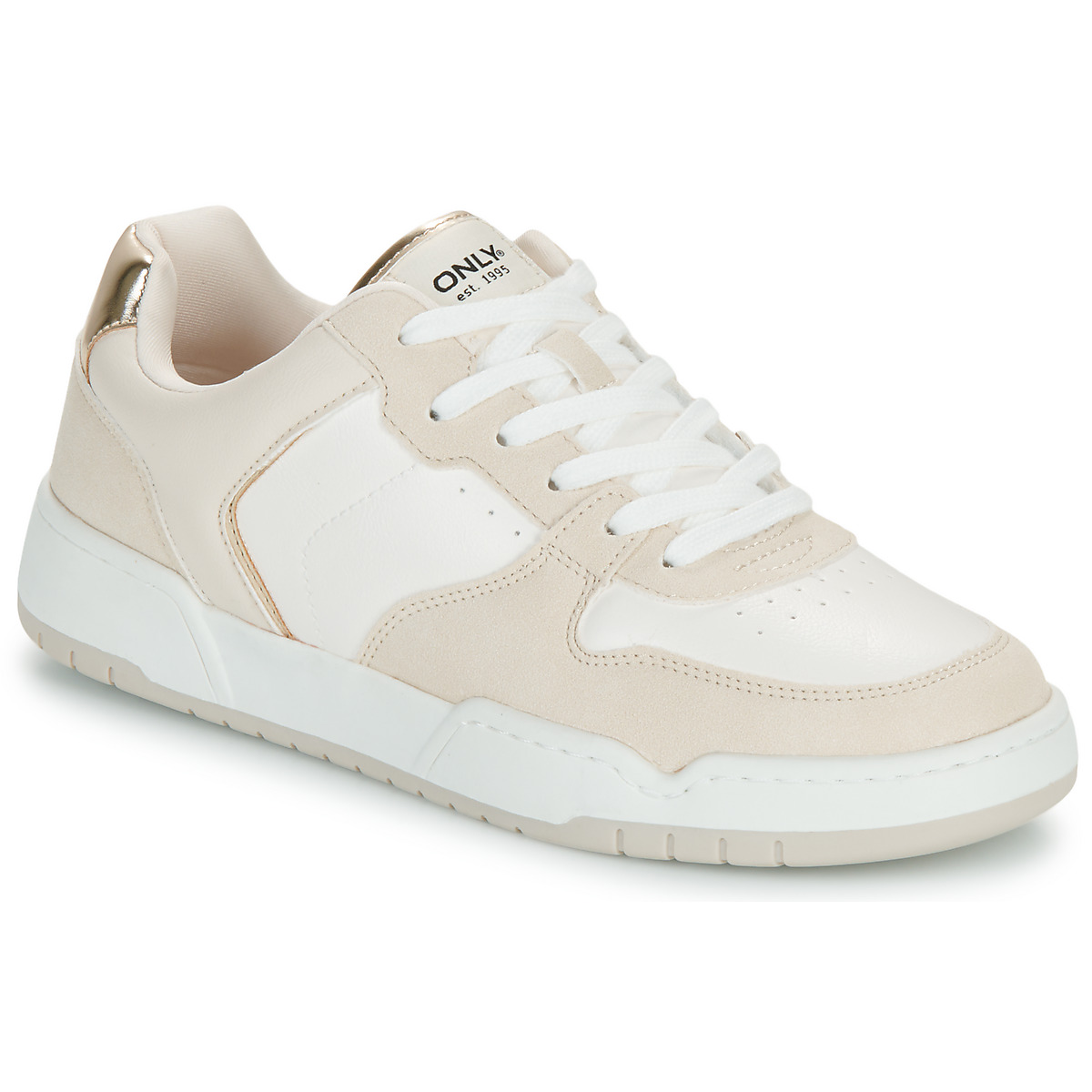 Only - SWIFT-1 PU - Beige / White