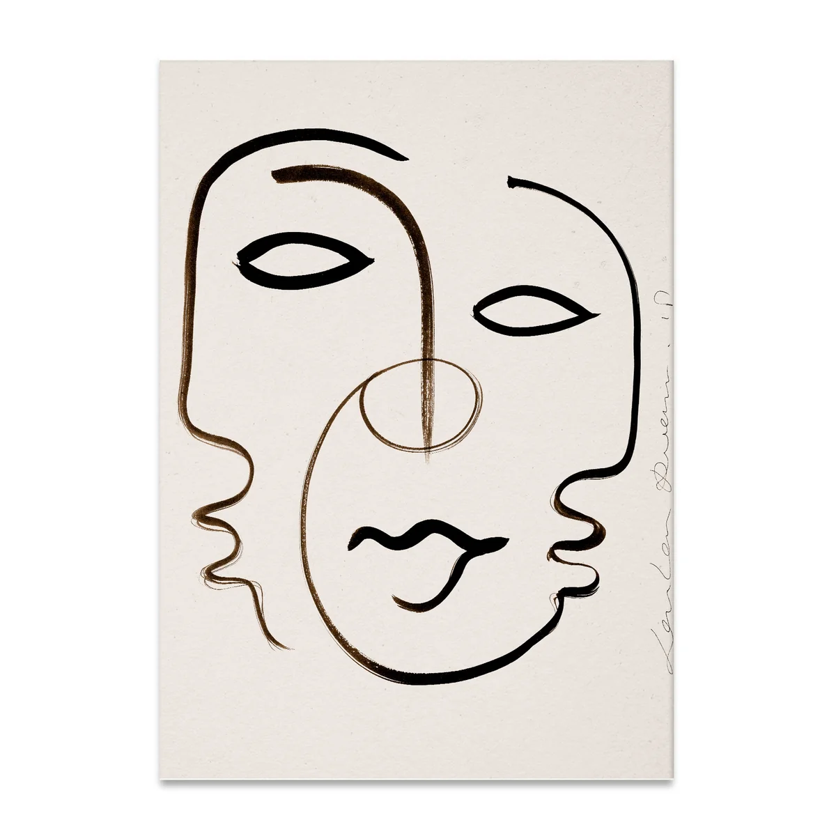 Paper Collective - We are One Poster, 50 x 70 cm