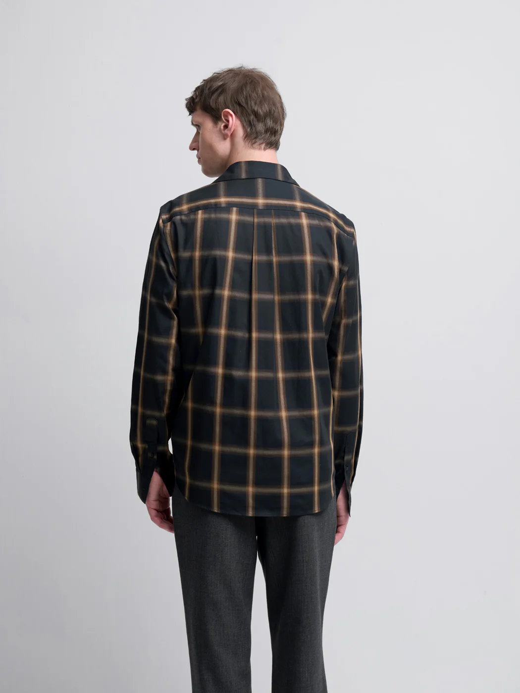 Chemise slim à carreaux