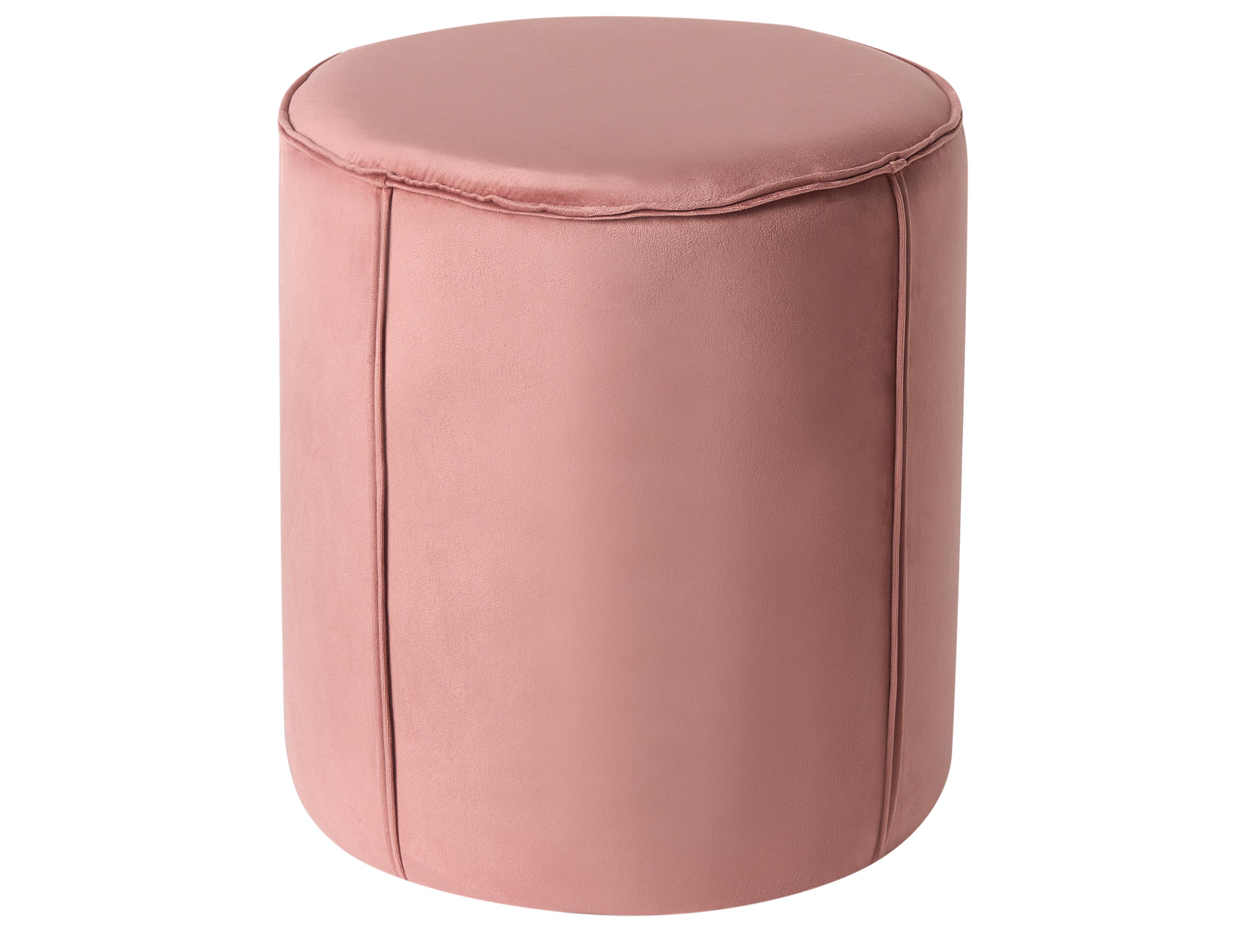 Pouffe SEDONA Velvet Pink