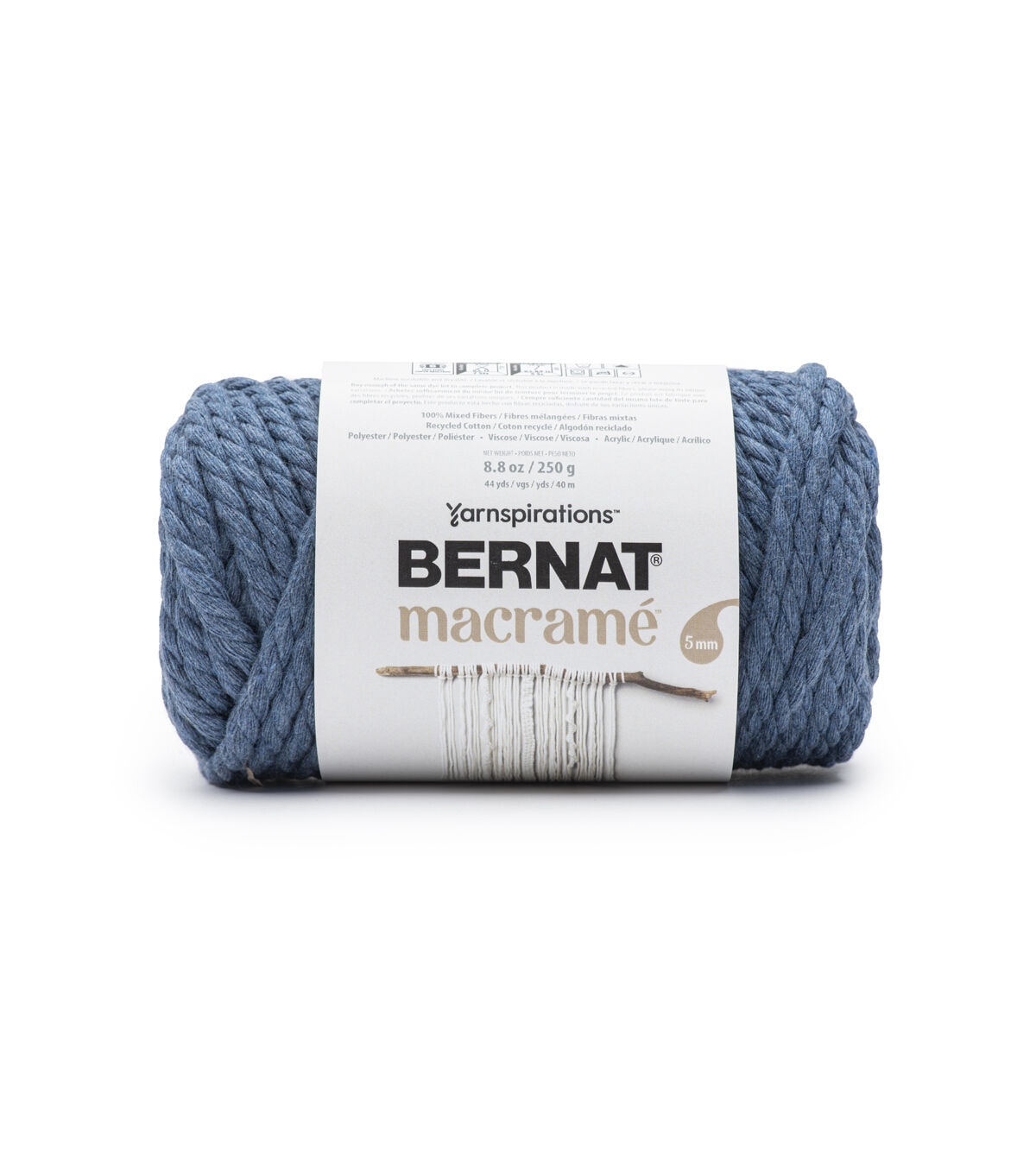 Bernat Macrame 44yds Super Bulky Cotton Yarn